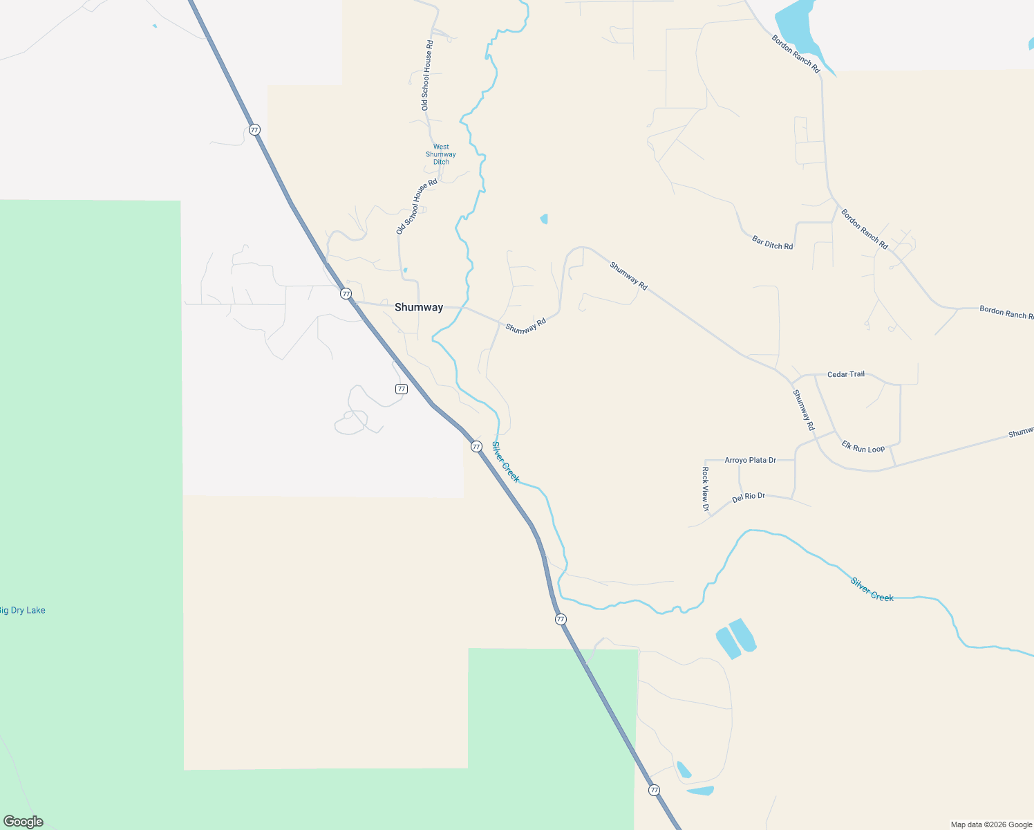 map of restaurants, bars, coffee shops, grocery stores, and more near 2578 Black Mesa Lane in Show Low
