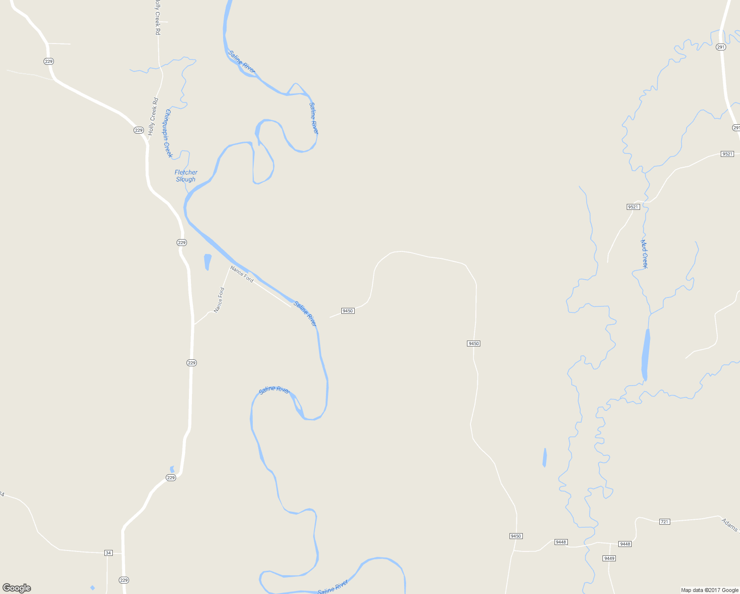 map of restaurants, bars, coffee shops, grocery stores, and more near County Road 721 in Benton