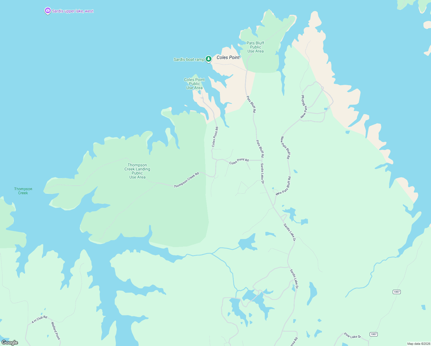 map of restaurants, bars, coffee shops, grocery stores, and more near 61 Coles Point Rd in Batesville
