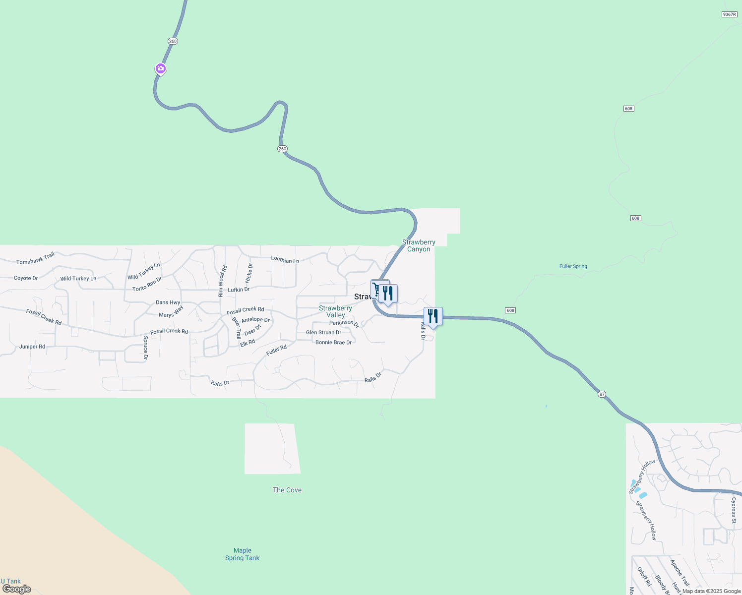 Strawberry AZ Walk Score