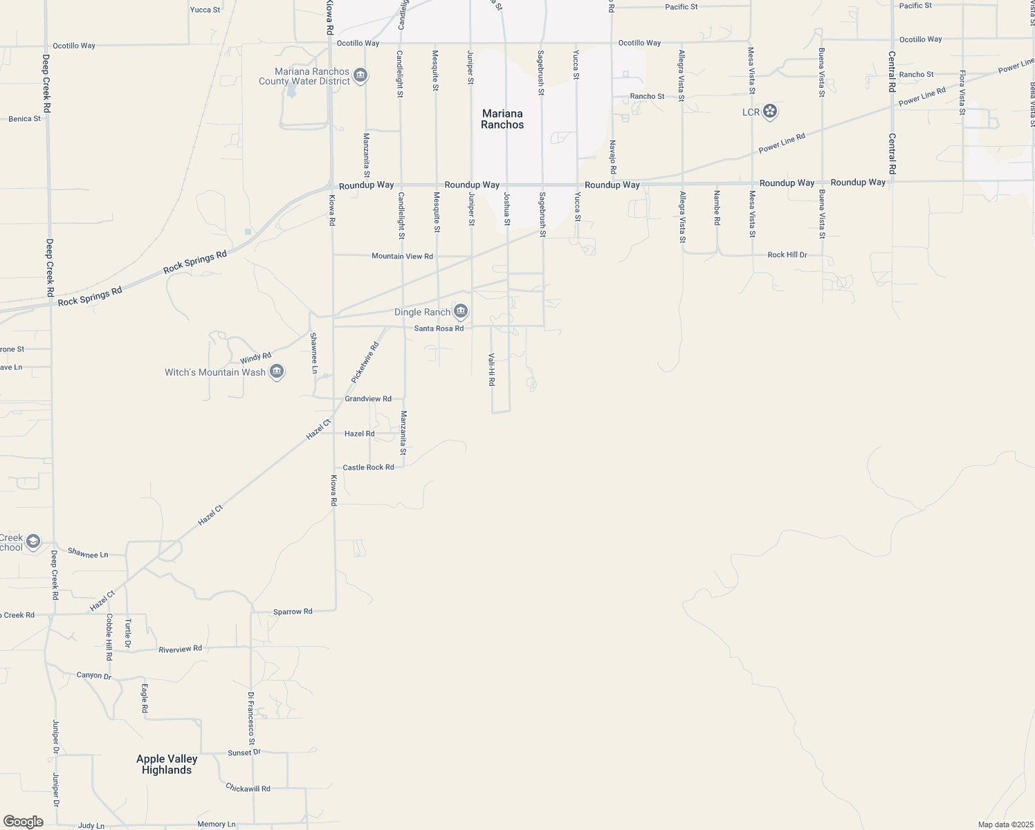 map of restaurants, bars, coffee shops, grocery stores, and more near 8655 Joshua Street in Apple Valley