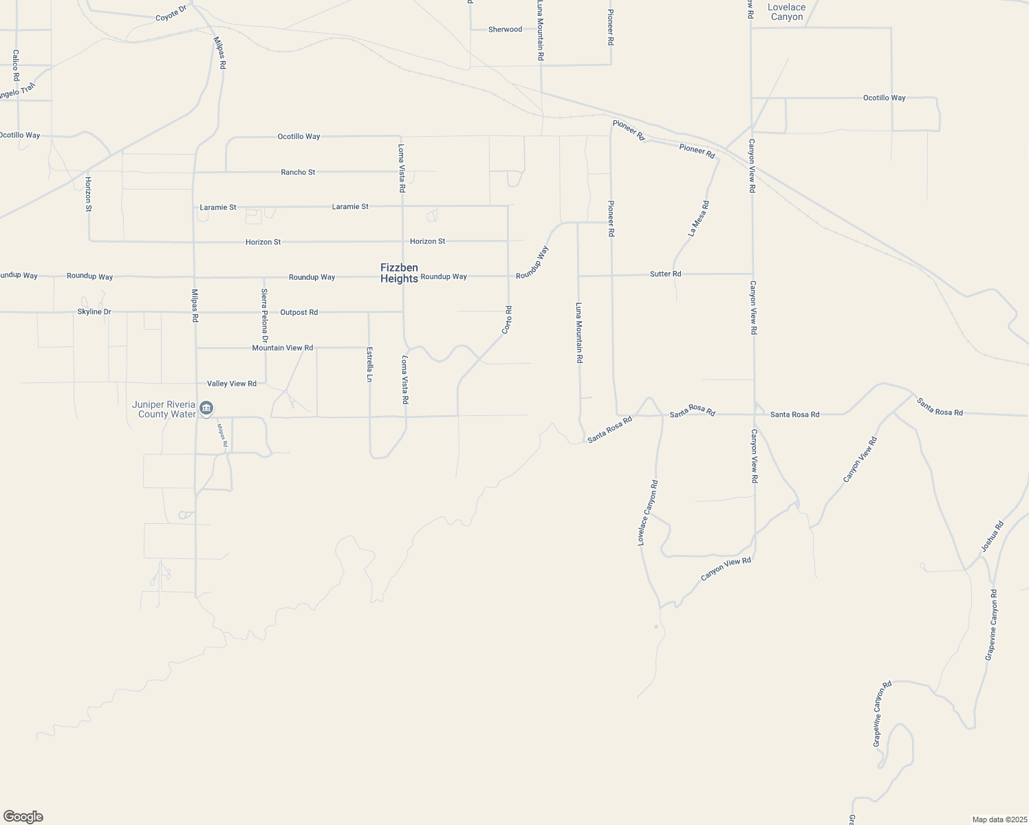 map of restaurants, bars, coffee shops, grocery stores, and more near 26633 Santa Rosa Road in Apple Valley