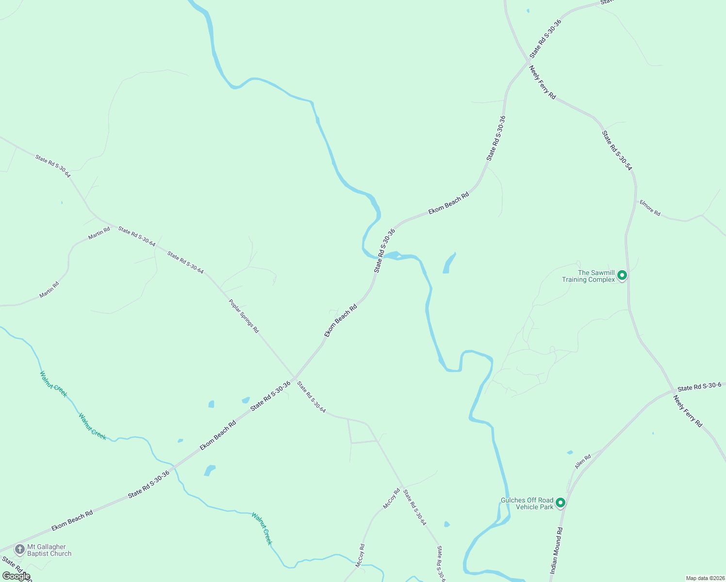 map of restaurants, bars, coffee shops, grocery stores, and more near 7588 Ekom Beach Rd in Ware Shoals