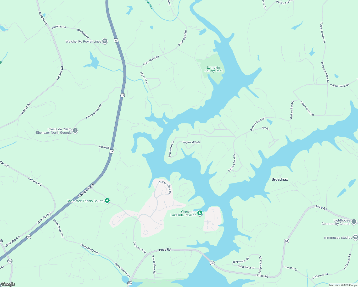 map of restaurants, bars, coffee shops, grocery stores, and more near 7735 Elm Circle in Murrayville