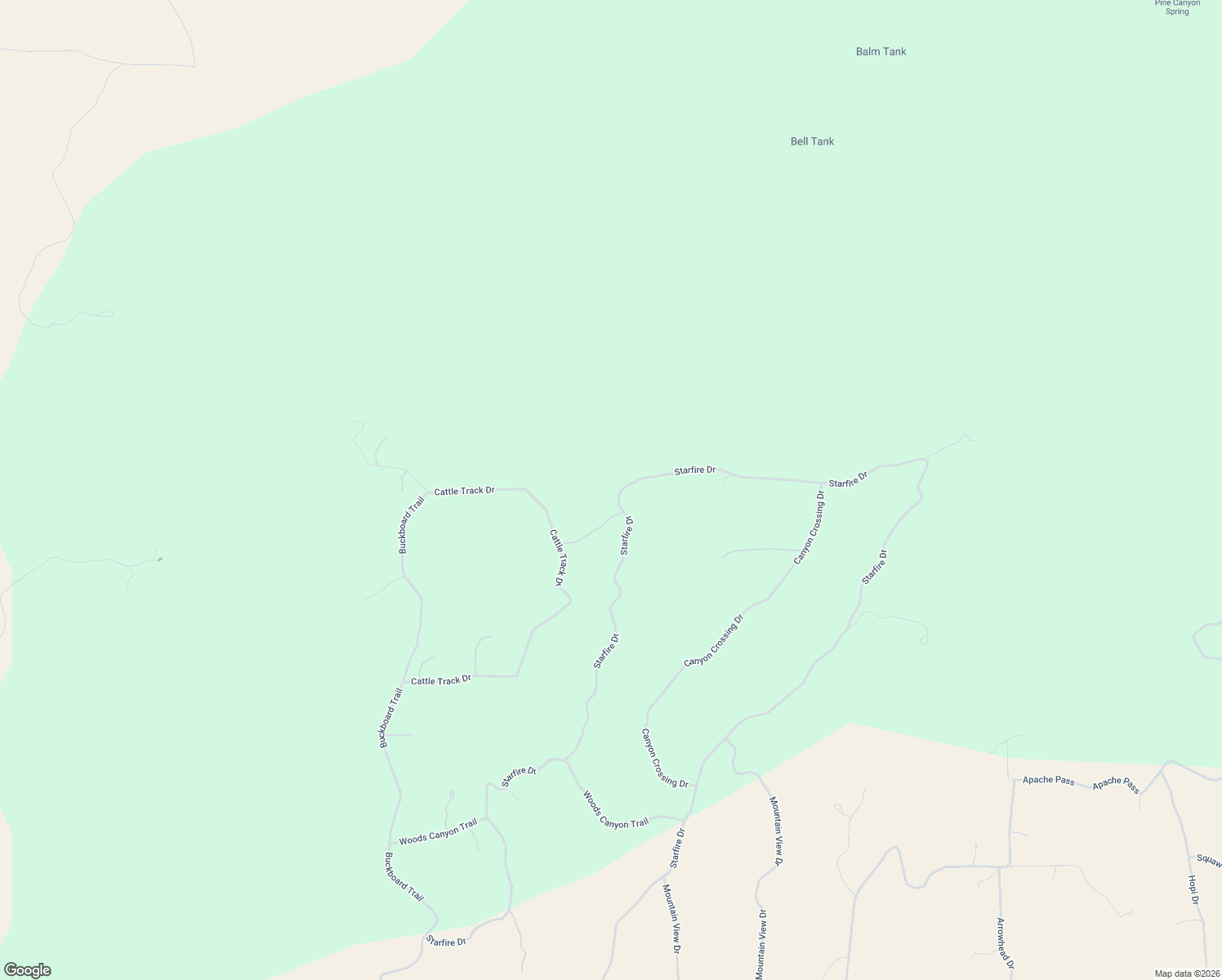 map of restaurants, bars, coffee shops, grocery stores, and more near 374 Starfire Drive in Quemado