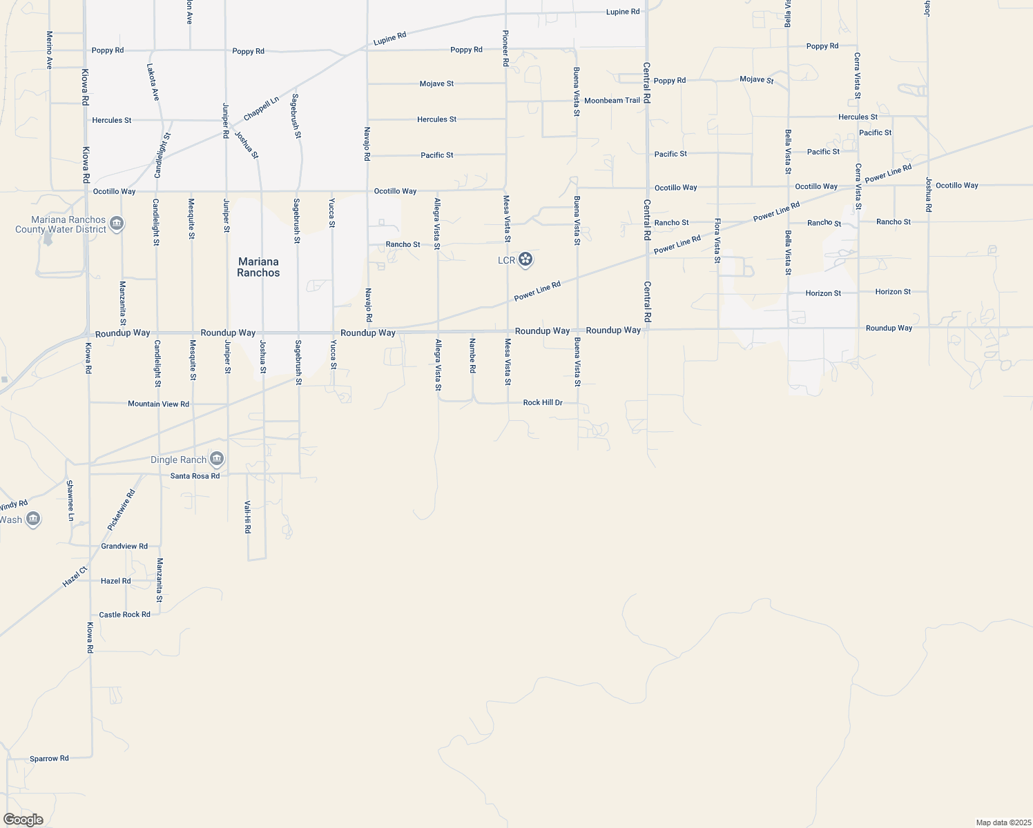 map of restaurants, bars, coffee shops, grocery stores, and more near 9075 Mesa Vista Street in Apple Valley