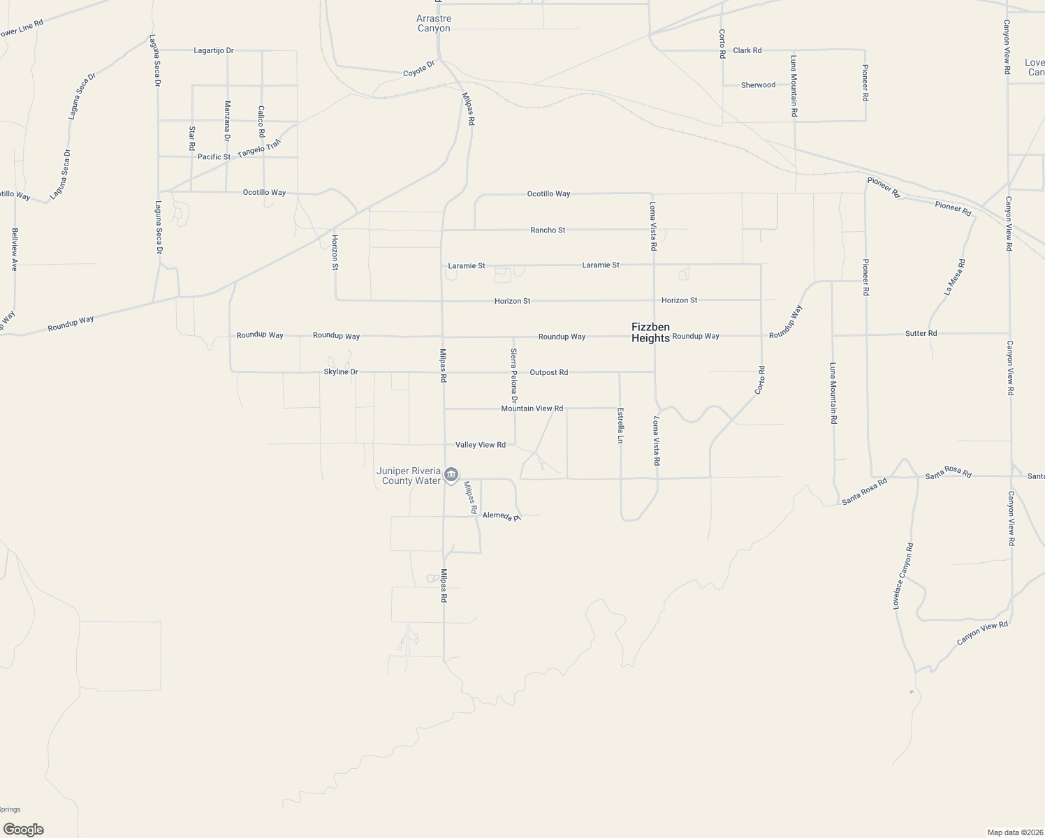 map of restaurants, bars, coffee shops, grocery stores, and more near 0 Mountain View Road in Lucerne Valley