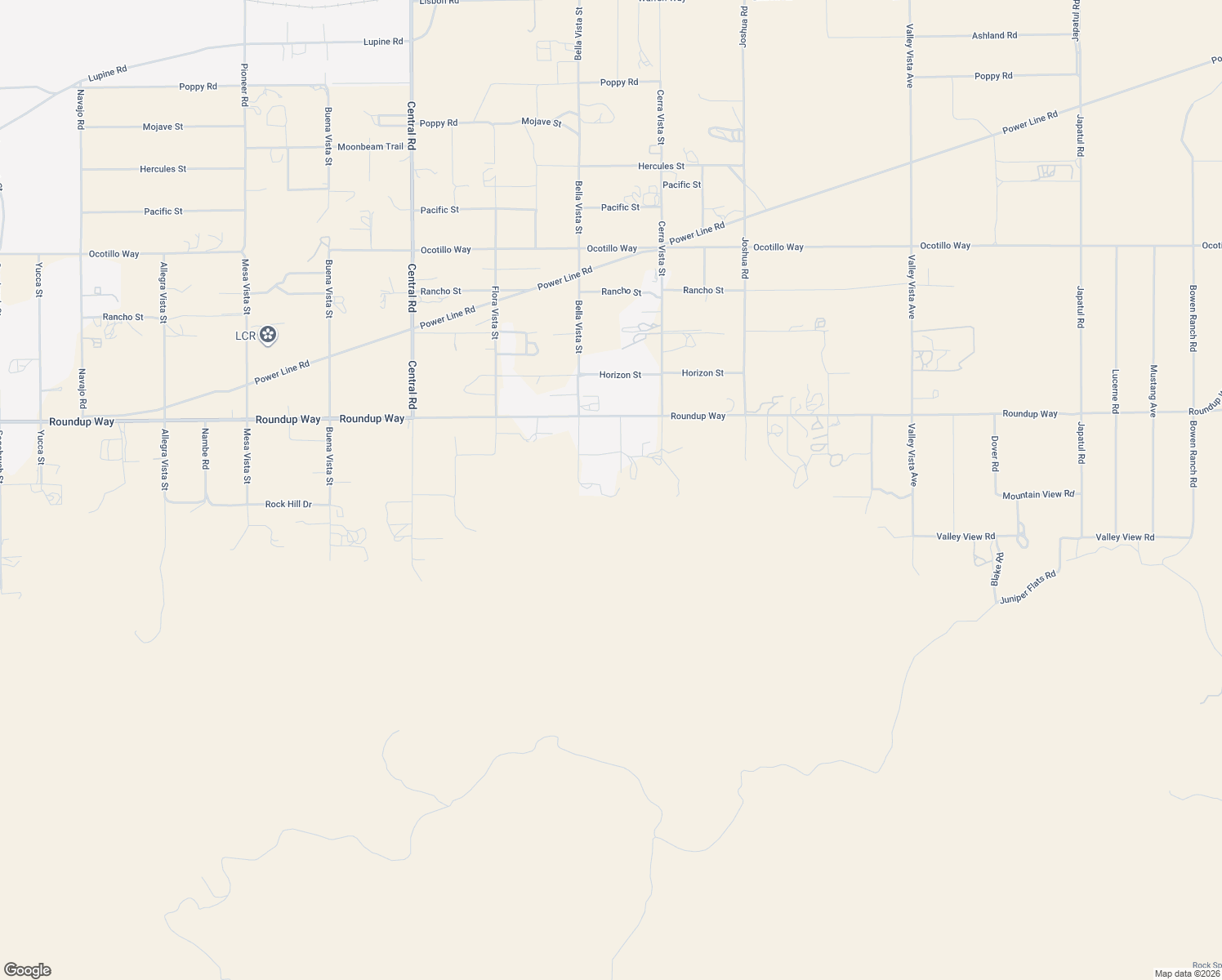 map of restaurants, bars, coffee shops, grocery stores, and more near 9010 Bella Vista Street in Apple Valley