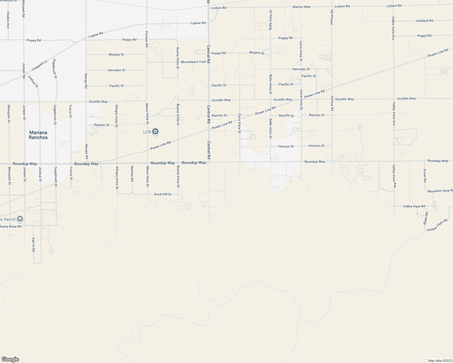 map of restaurants, bars, coffee shops, grocery stores, and more near 9156 Flora Vista Street in Apple Valley
