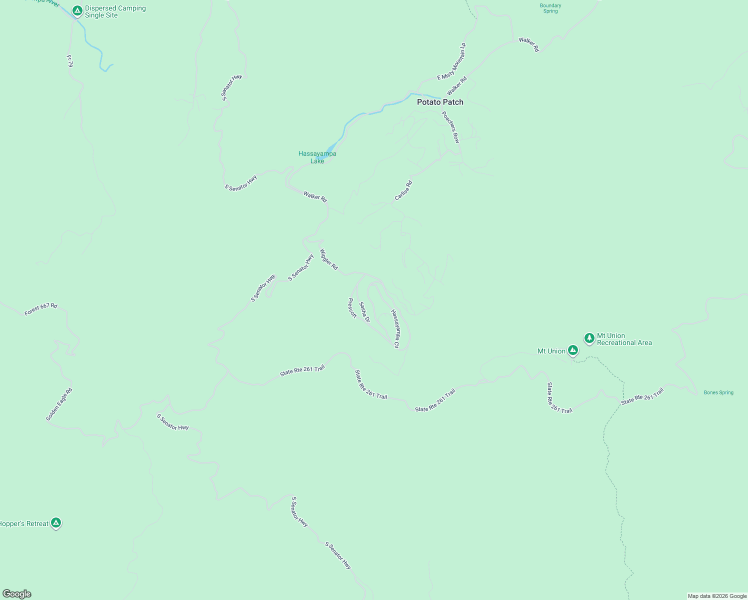 map of restaurants, bars, coffee shops, grocery stores, and more near 8875 Sasha Drive in Prescott