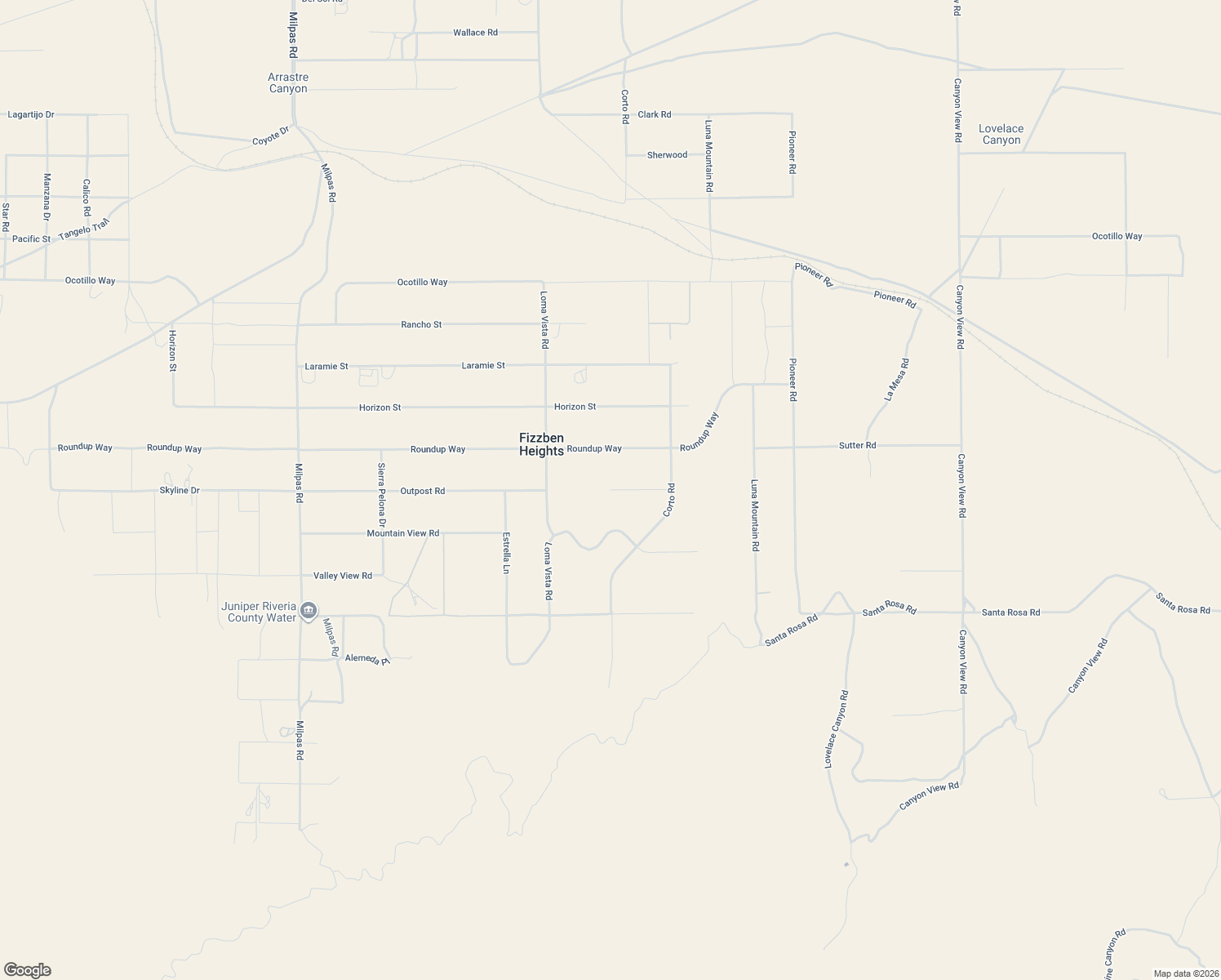 map of restaurants, bars, coffee shops, grocery stores, and more near 26421 Outpost Road in Apple Valley
