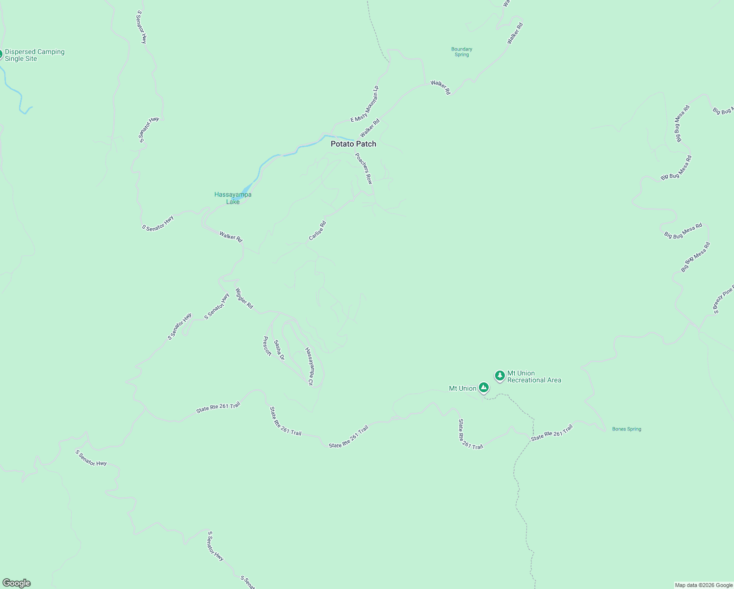 map of restaurants, bars, coffee shops, grocery stores, and more near 8730 South Mohave Drive in Prescott
