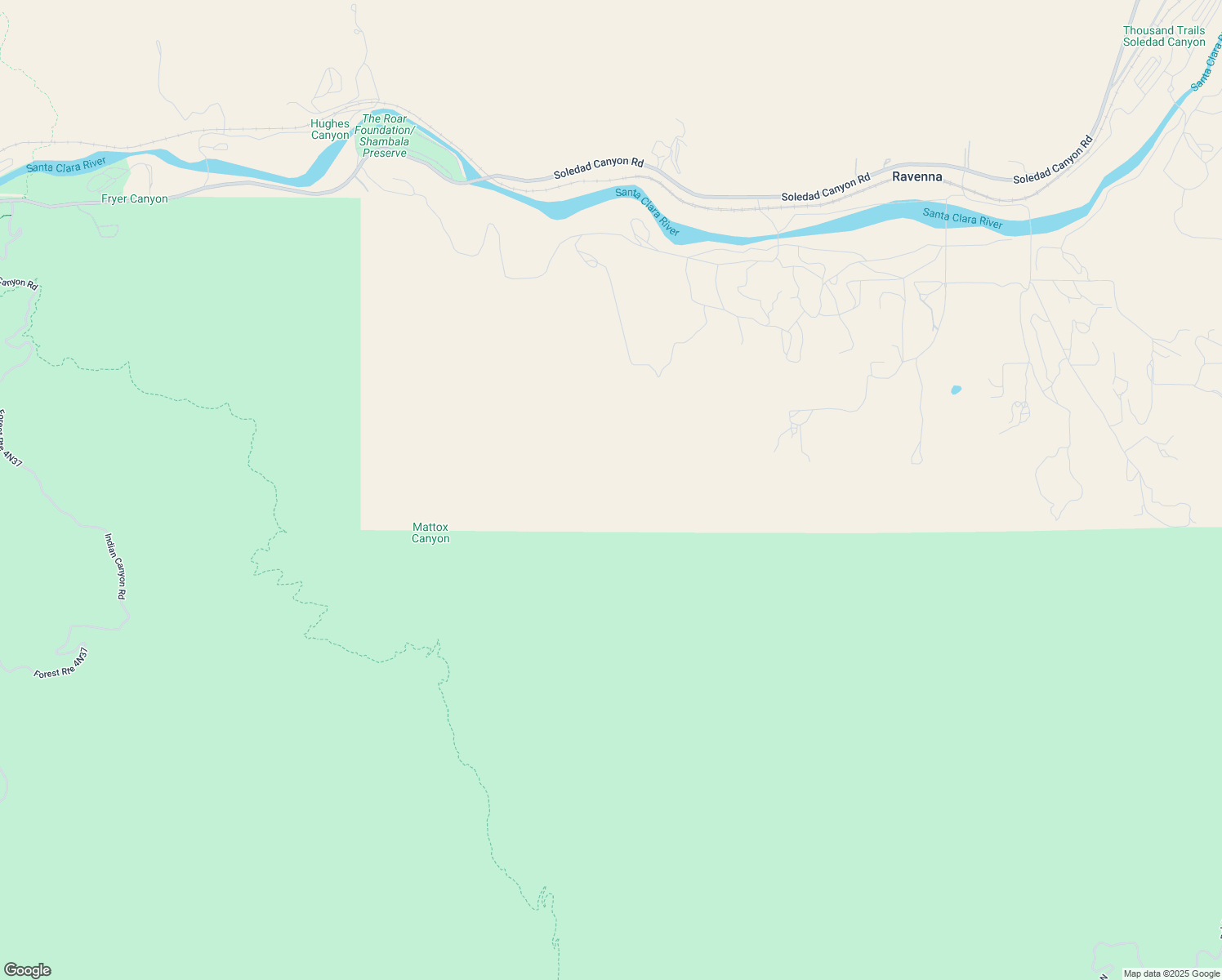 map of restaurants, bars, coffee shops, grocery stores, and more near 1 Soledad Canyon Road in Acton