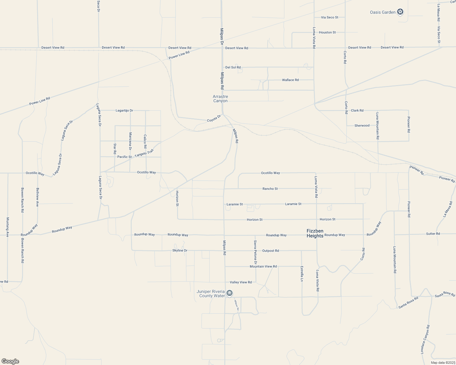 map of restaurants, bars, coffee shops, grocery stores, and more near 9683 Milpas Road in Apple Valley