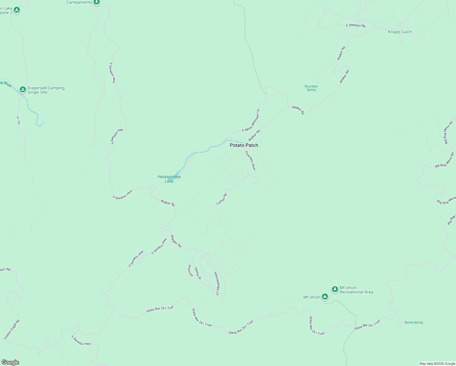 map of restaurants, bars, coffee shops, grocery stores, and more near 2701 Carlise Rd in Prescott
