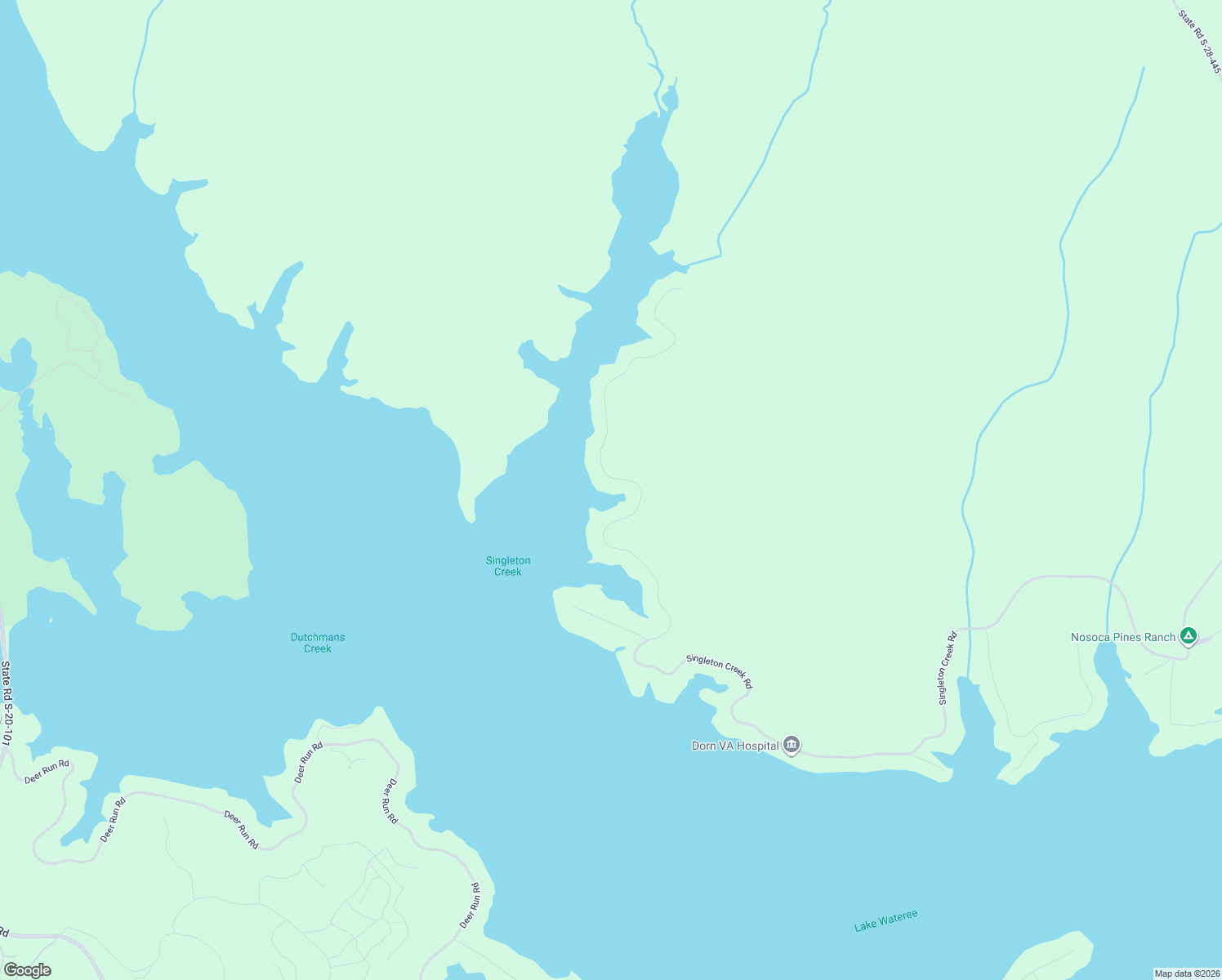 map of restaurants, bars, coffee shops, grocery stores, and more near 2314 Singleton Creek Road in Kershaw County