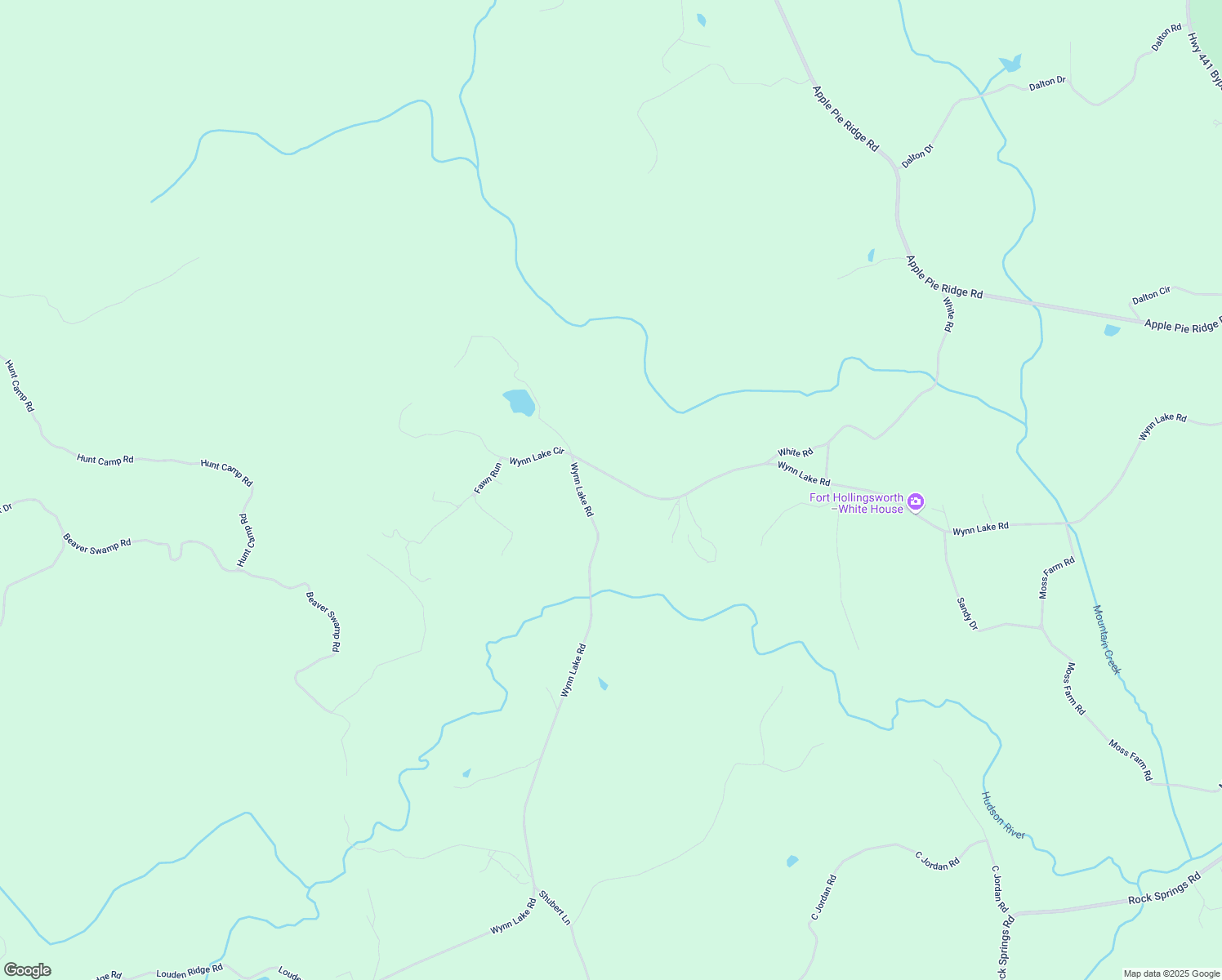 map of restaurants, bars, coffee shops, grocery stores, and more near 1780 Wynn Lake Road in Alto