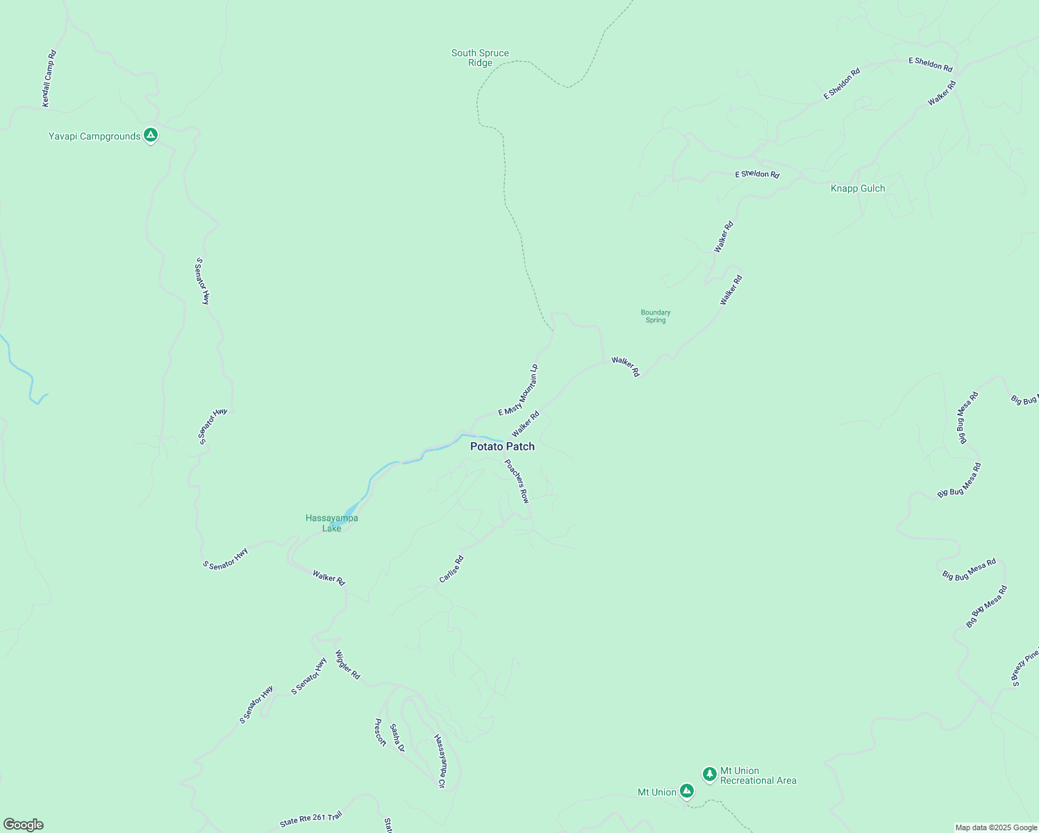 map of restaurants, bars, coffee shops, grocery stores, and more near 2855 East Misty Mountain Loop in Prescott