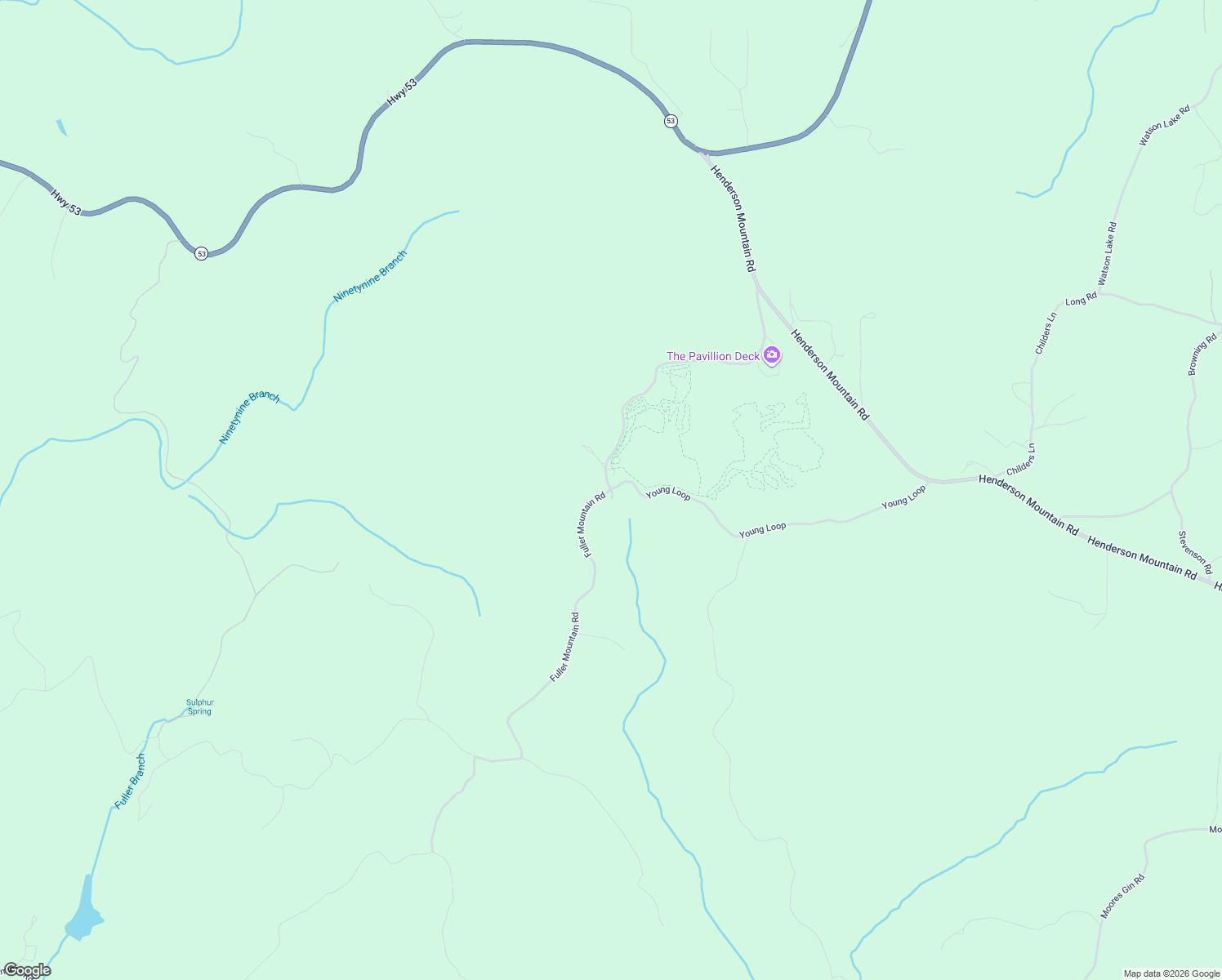 map of restaurants, bars, coffee shops, grocery stores, and more near 973 Young Loop in Fairmount