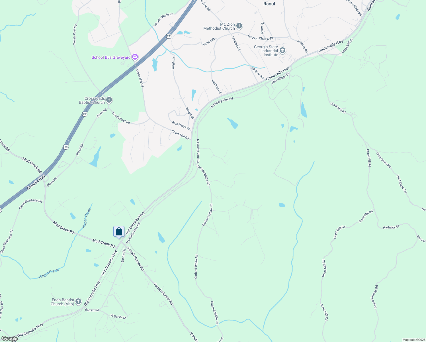 map of restaurants, bars, coffee shops, grocery stores, and more near 132-254 Tab Rd in Alto