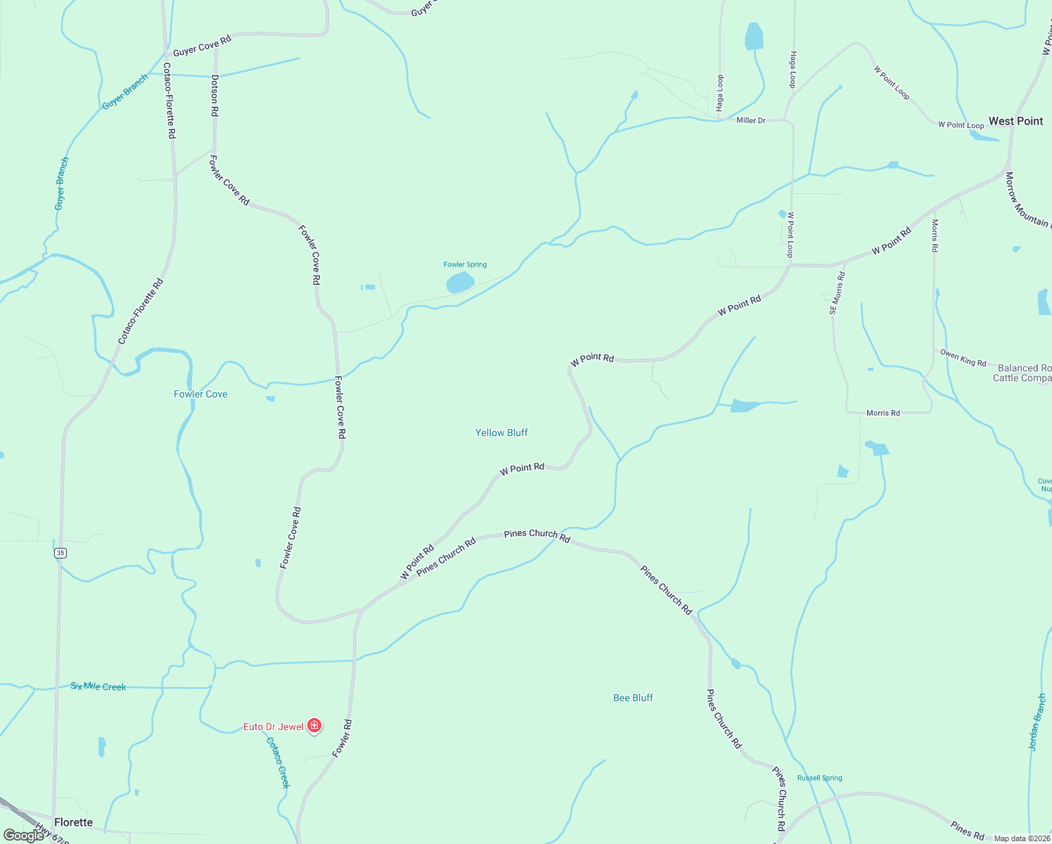 map of restaurants, bars, coffee shops, grocery stores, and more near 1849 West Point Road in Somerville