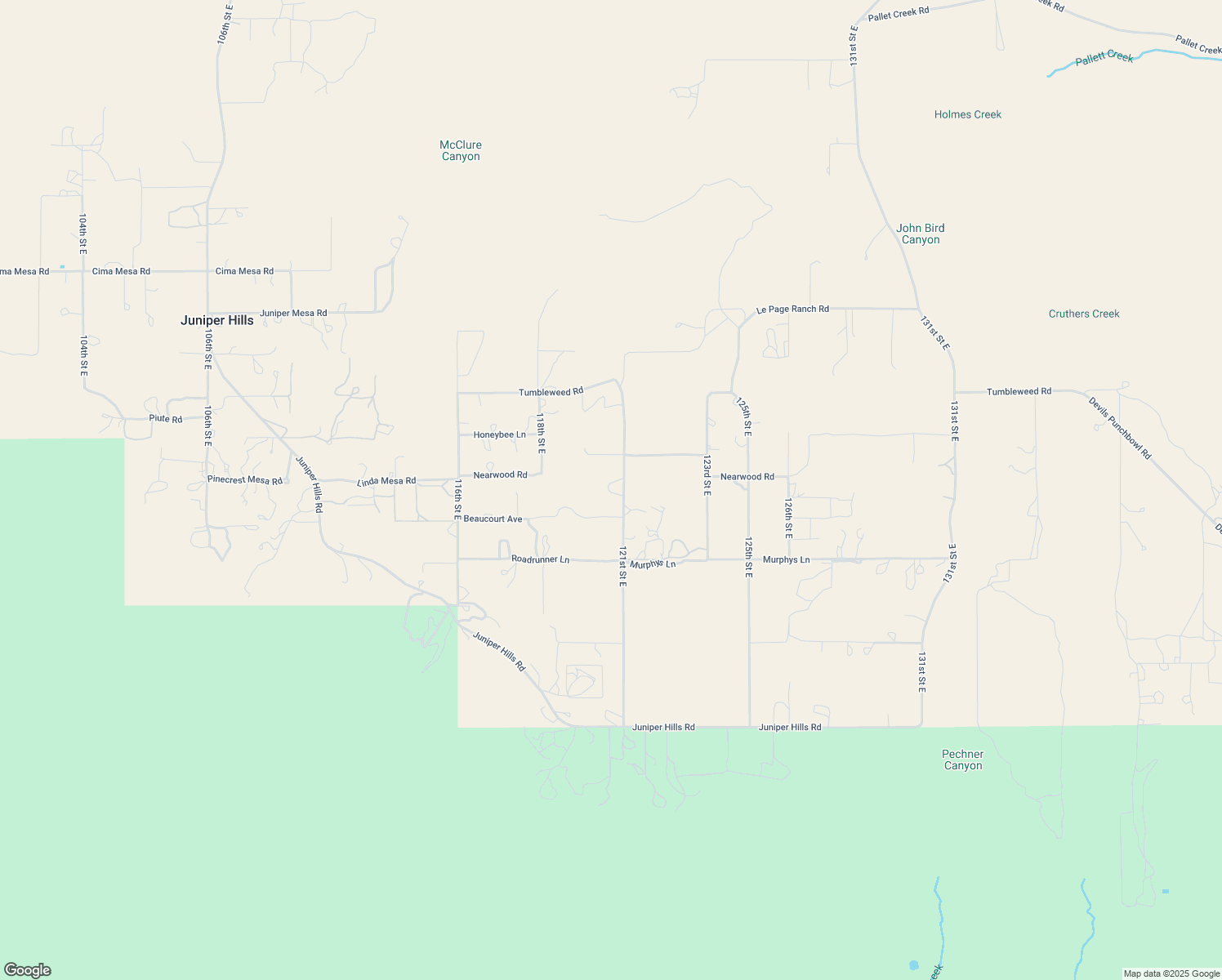 map of restaurants, bars, coffee shops, grocery stores, and more near 29315 121st Street East in Juniper Hills