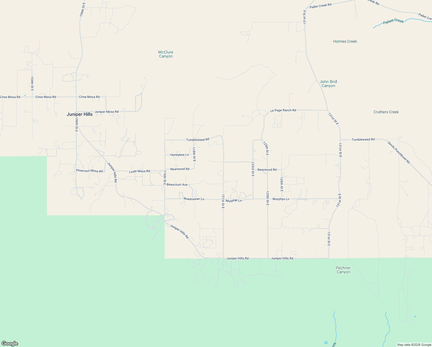 map of restaurants, bars, coffee shops, grocery stores, and more near 29315 121st Street East in Juniper Hills
