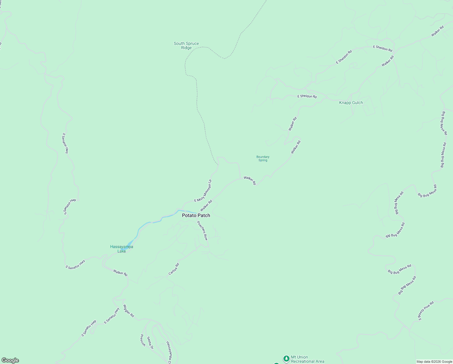 map of restaurants, bars, coffee shops, grocery stores, and more near 3250 Walker Road in Prescott