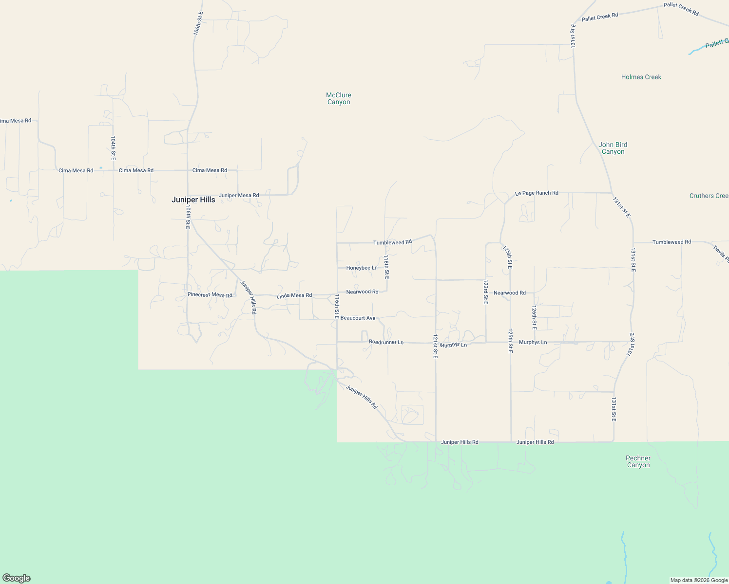 map of restaurants, bars, coffee shops, grocery stores, and more near Nearwood Road in Juniper Hills