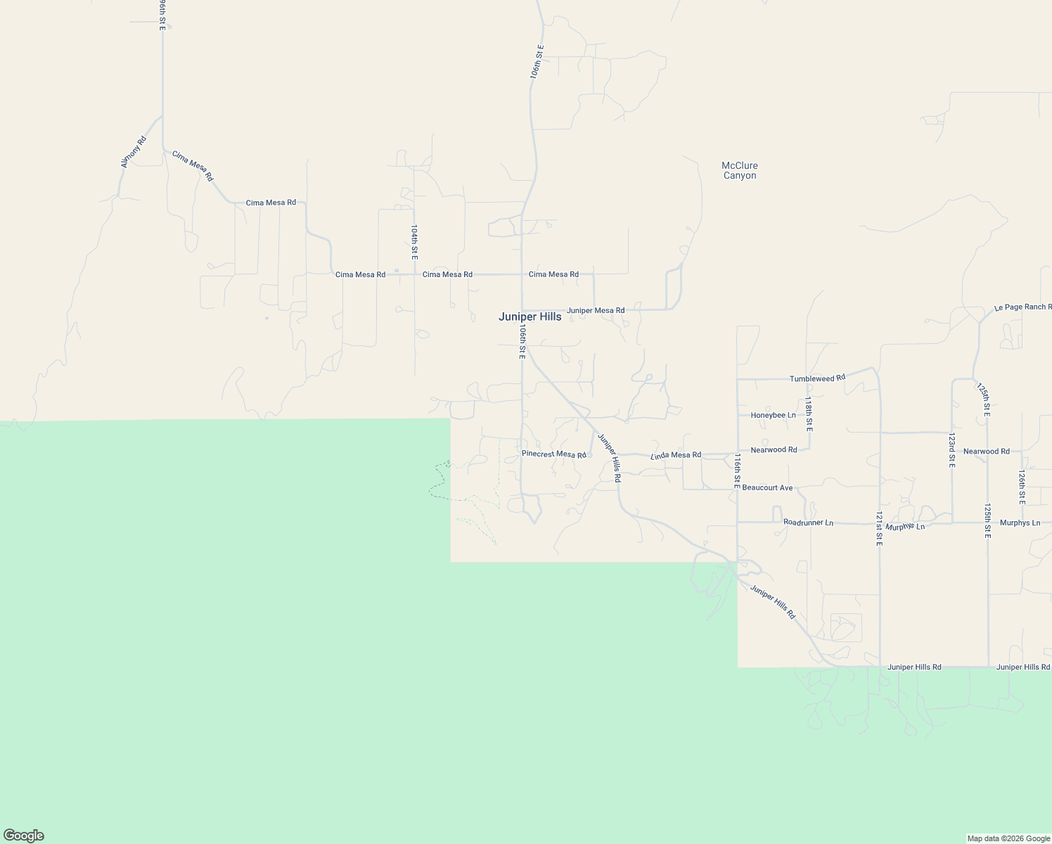 map of restaurants, bars, coffee shops, grocery stores, and more near 29500 106th Street East in Littlerock