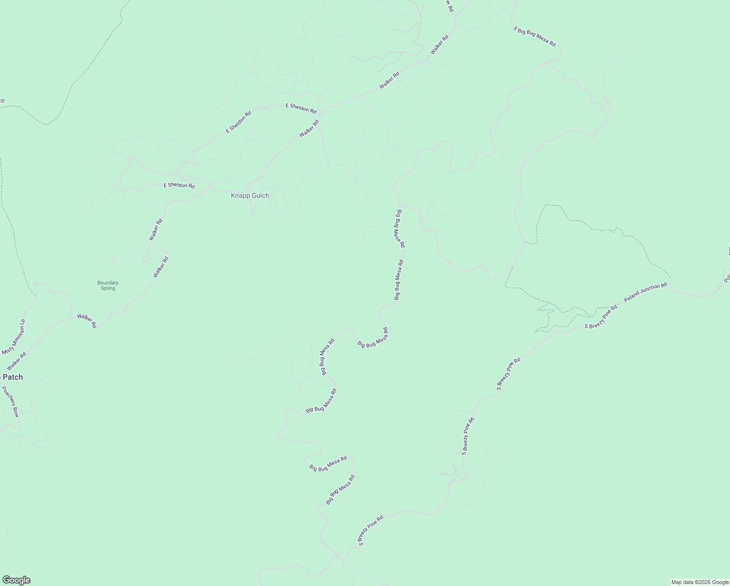map of restaurants, bars, coffee shops, grocery stores, and more near 7301 South Snowdrift Mine Road in Prescott