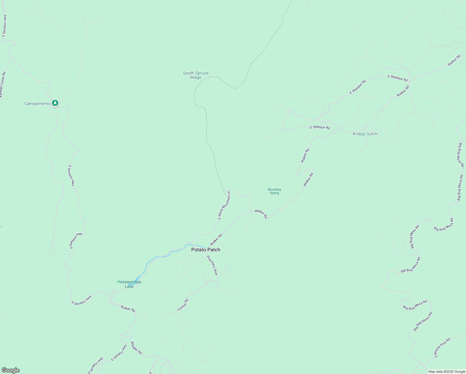 map of restaurants, bars, coffee shops, grocery stores, and more near 3005 East Misty Mountain Loop in Prescott