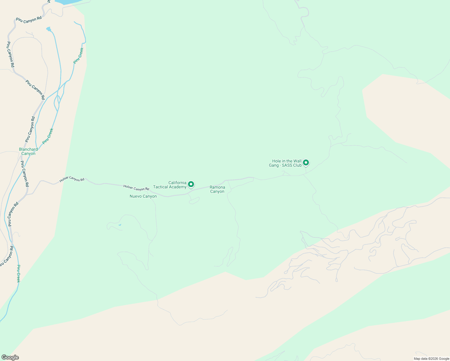 map of restaurants, bars, coffee shops, grocery stores, and more near Holser Canyon Road in Castaic