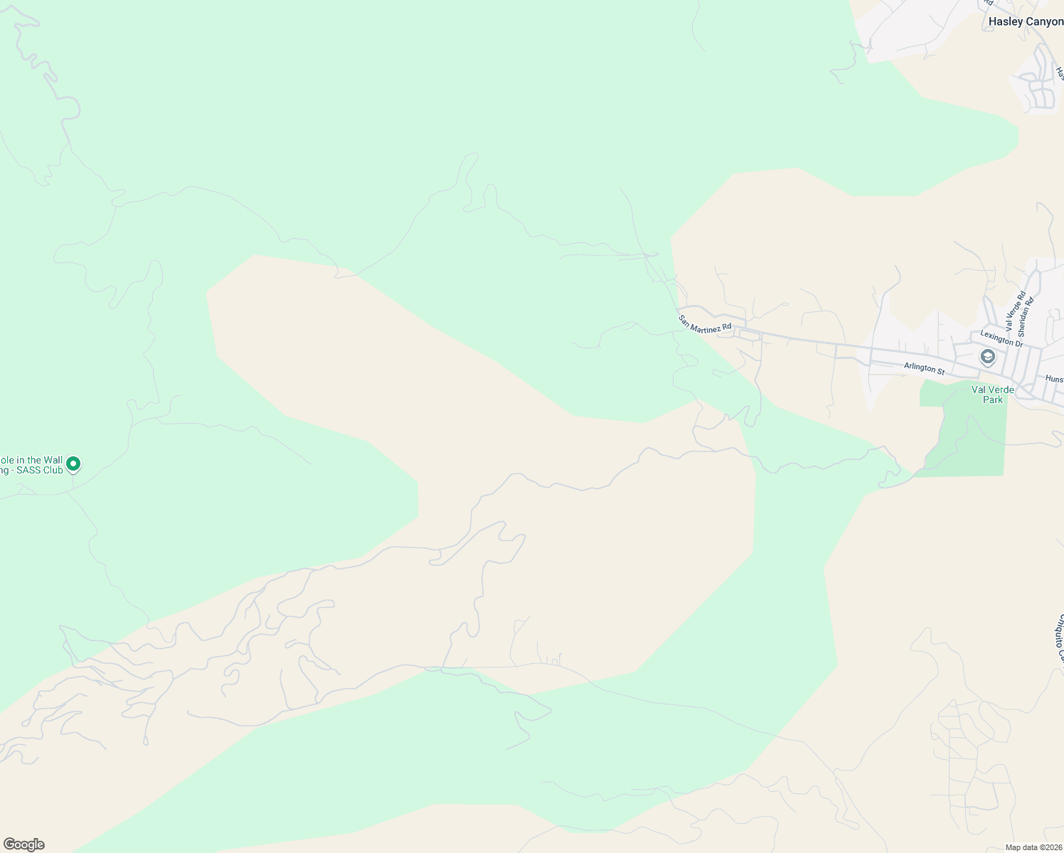 map of restaurants, bars, coffee shops, grocery stores, and more near Loma Verde Mountainway in Castaic