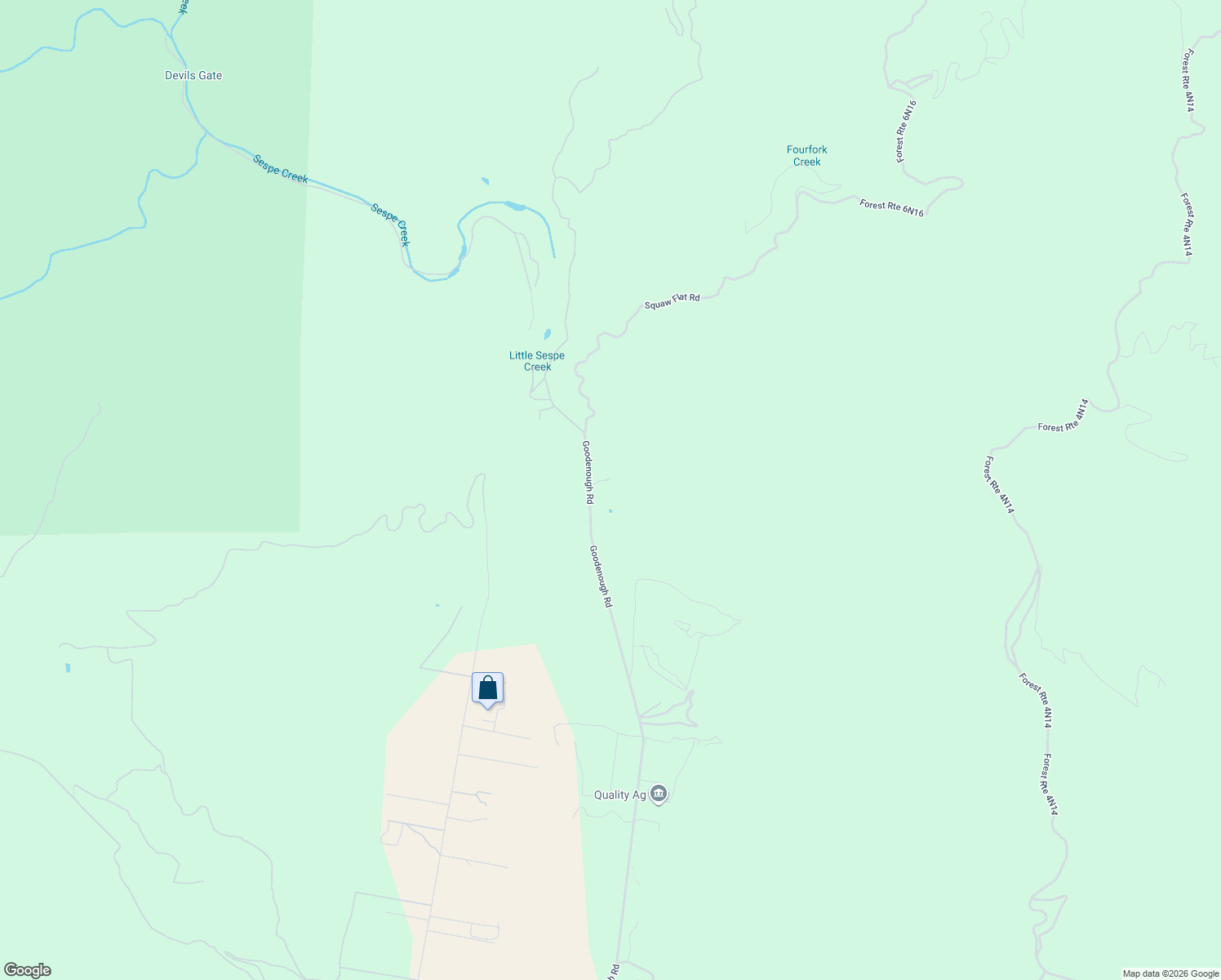 map of restaurants, bars, coffee shops, grocery stores, and more near 3244 Goodenough Road in Fillmore