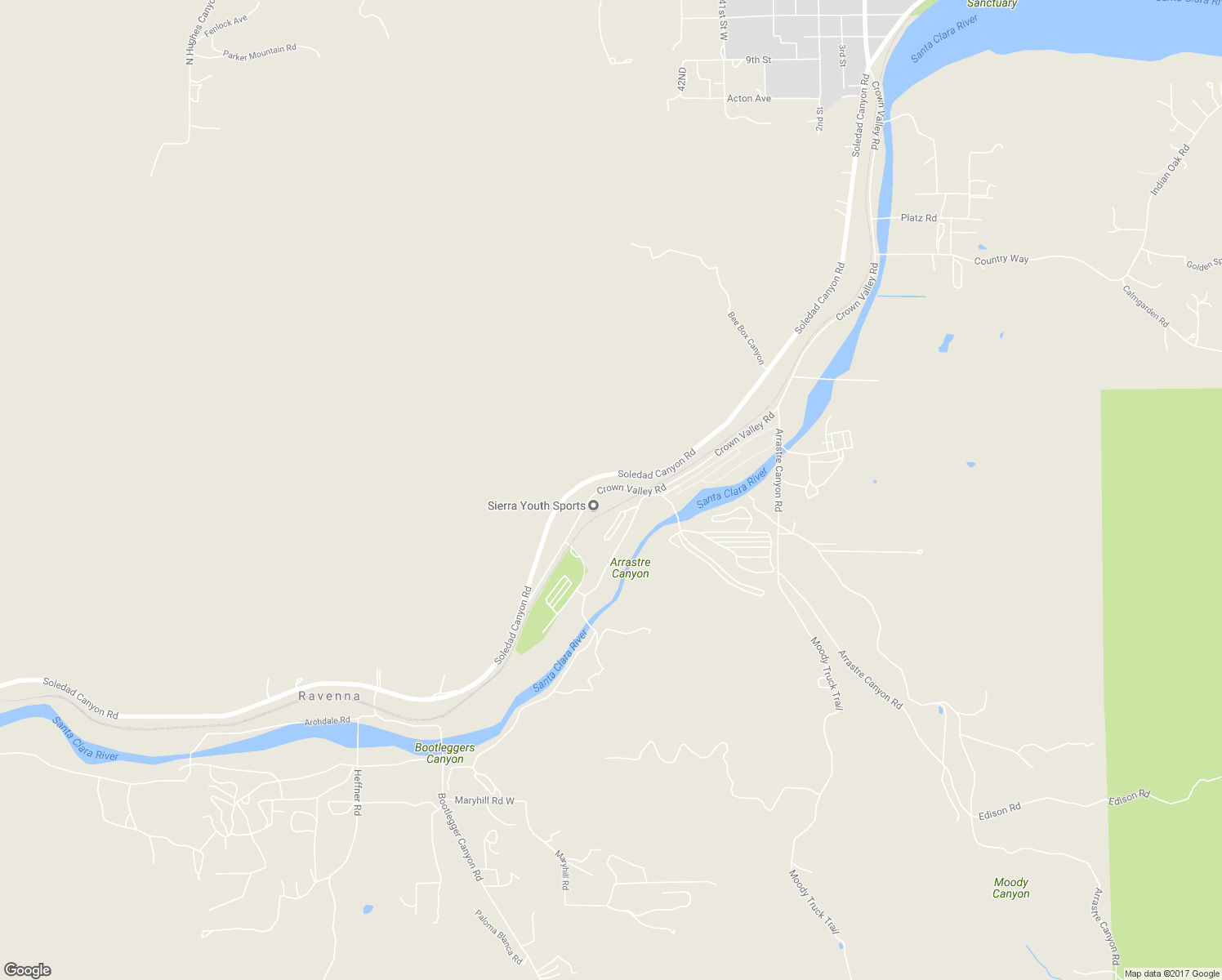 map of restaurants, bars, coffee shops, grocery stores, and more near 4500 Crown Valley Road in Acton