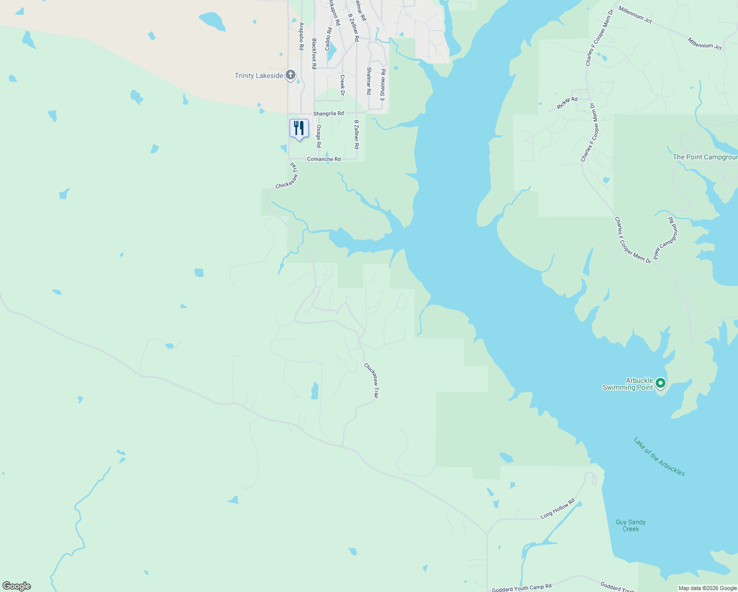 map of restaurants, bars, coffee shops, grocery stores, and more near 3923 Forrest Road in Sulphur