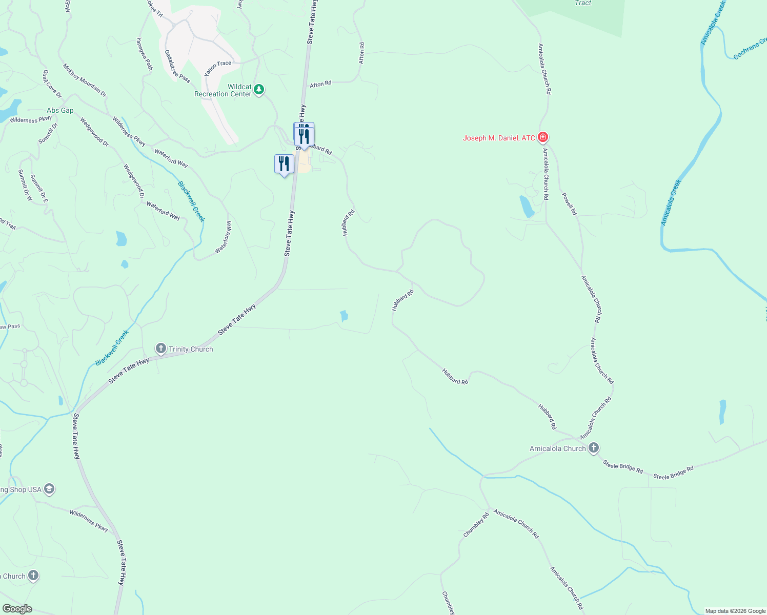 map of restaurants, bars, coffee shops, grocery stores, and more near 826 Hensley Way in Marble Hill