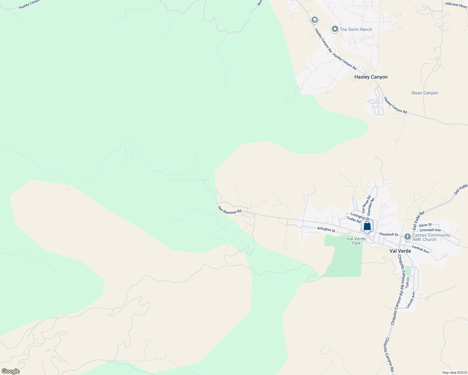 map of restaurants, bars, coffee shops, grocery stores, and more near 29340 Verdale Avenue in Castaic
