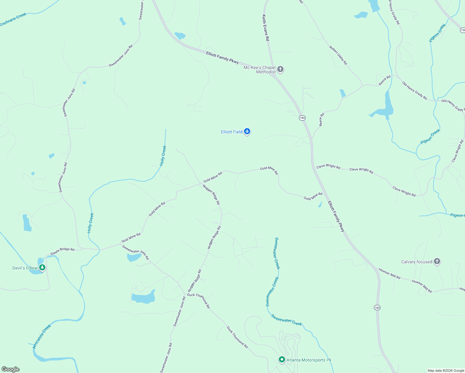 map of restaurants, bars, coffee shops, grocery stores, and more near 90 Spruce Trail in Dawsonville