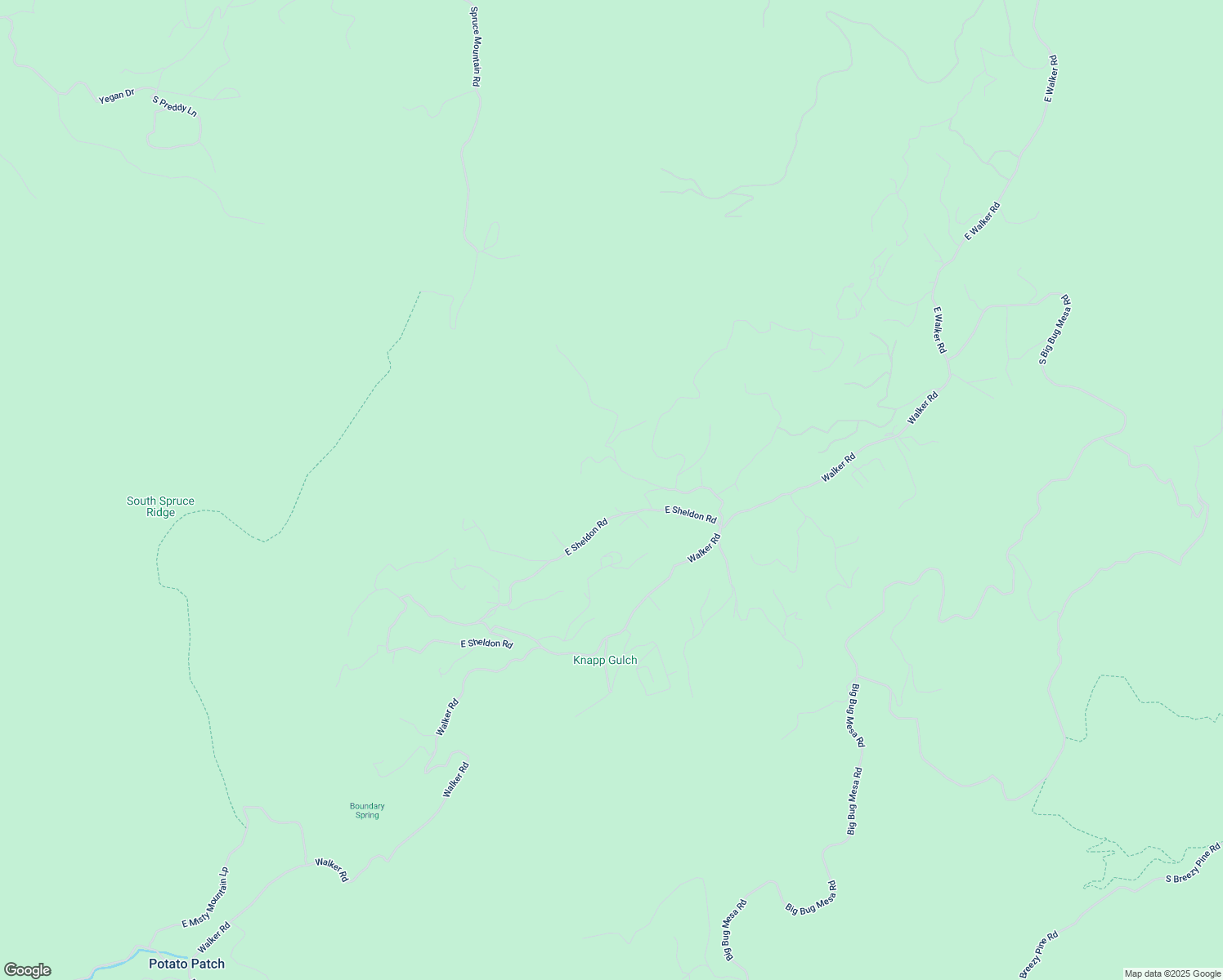 map of restaurants, bars, coffee shops, grocery stores, and more near 4089 East Pine Mountain Road in Prescott