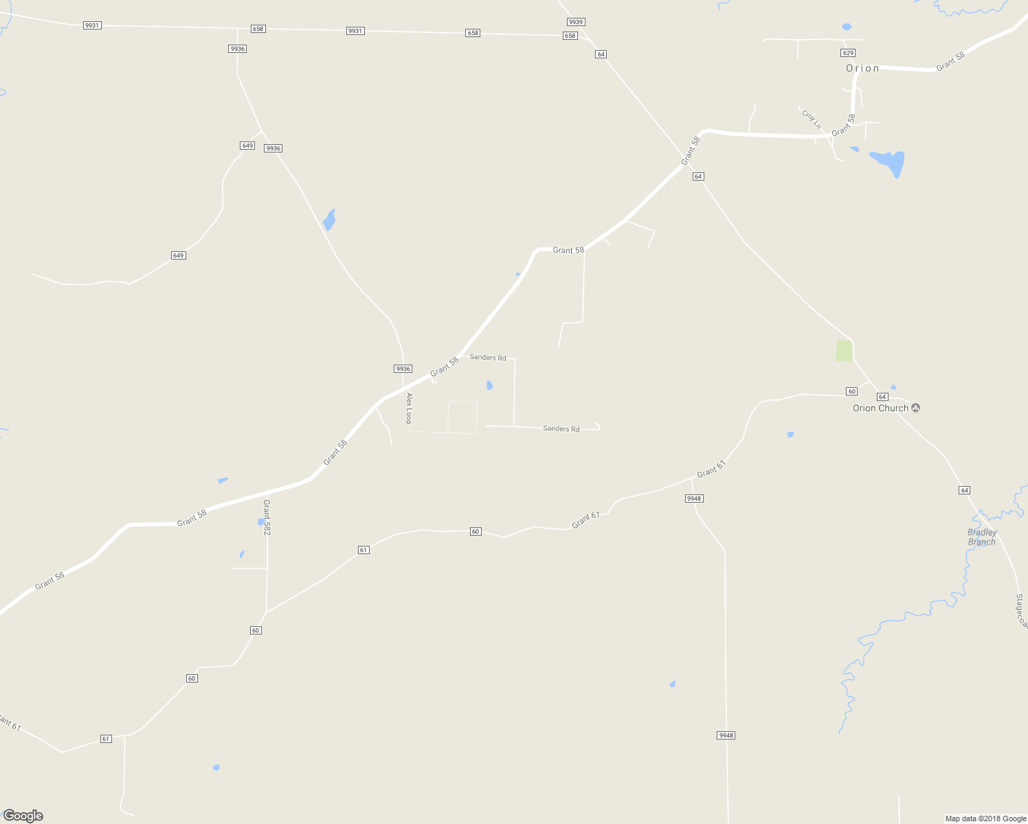 map of restaurants, bars, coffee shops, grocery stores, and more near 387 Sanders Road in Redfield