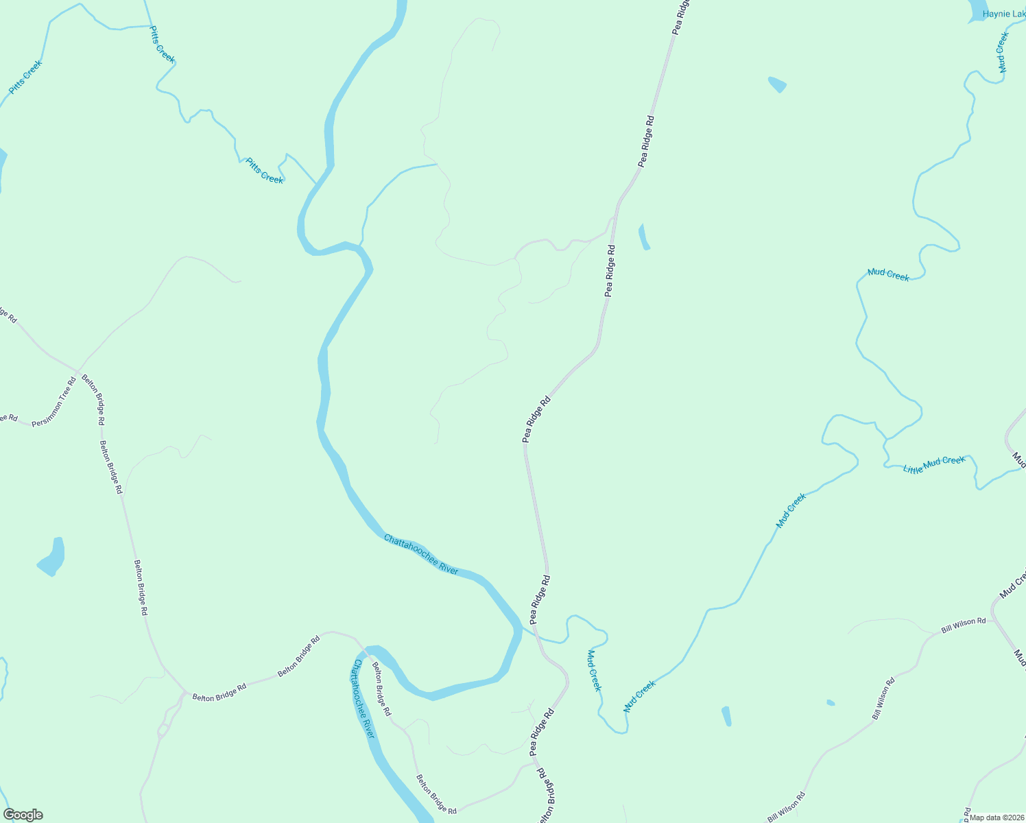 map of restaurants, bars, coffee shops, grocery stores, and more near 7911 Pea Ridge Road in Lula