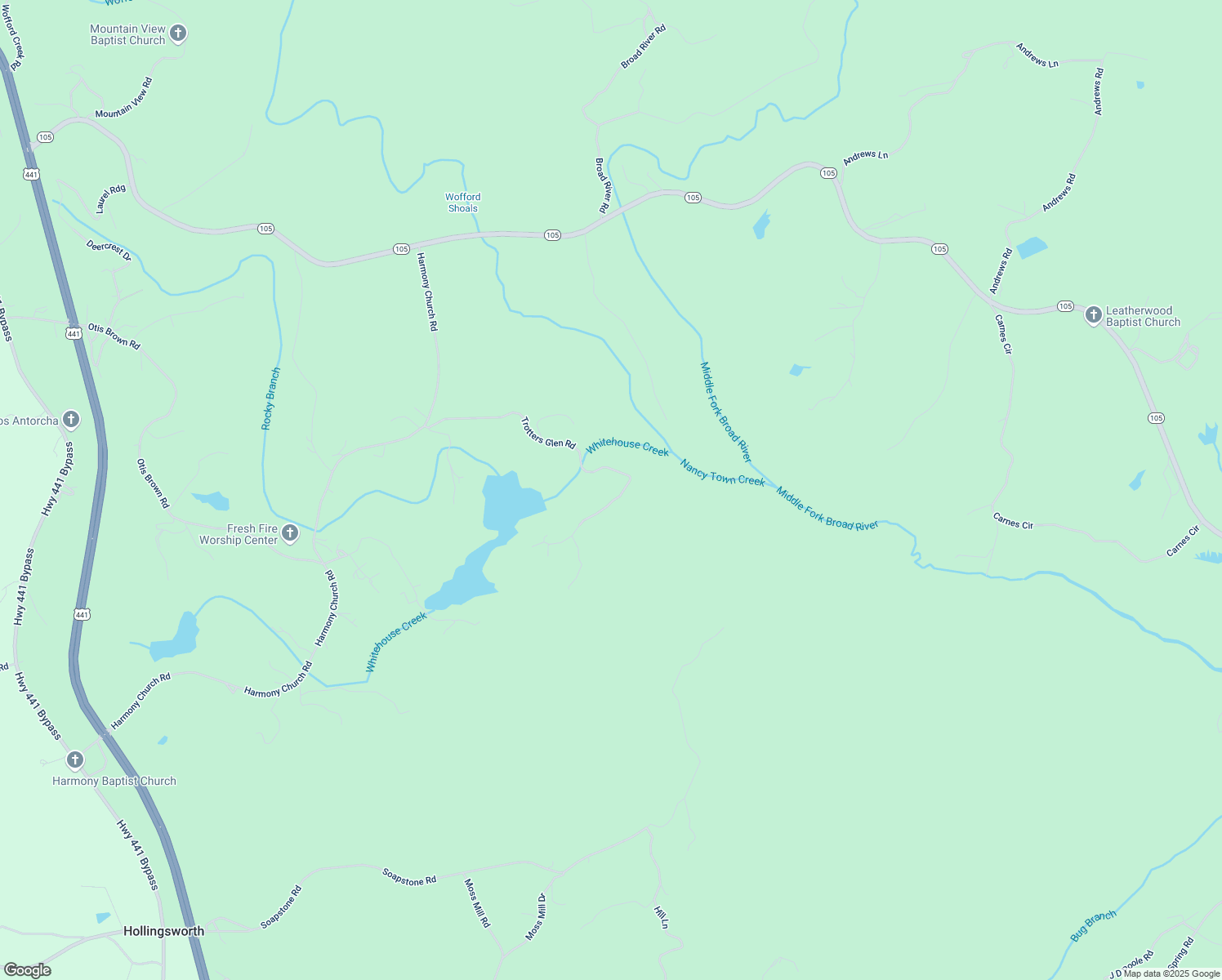 map of restaurants, bars, coffee shops, grocery stores, and more near 496 Trotters Glen Road in Baldwin