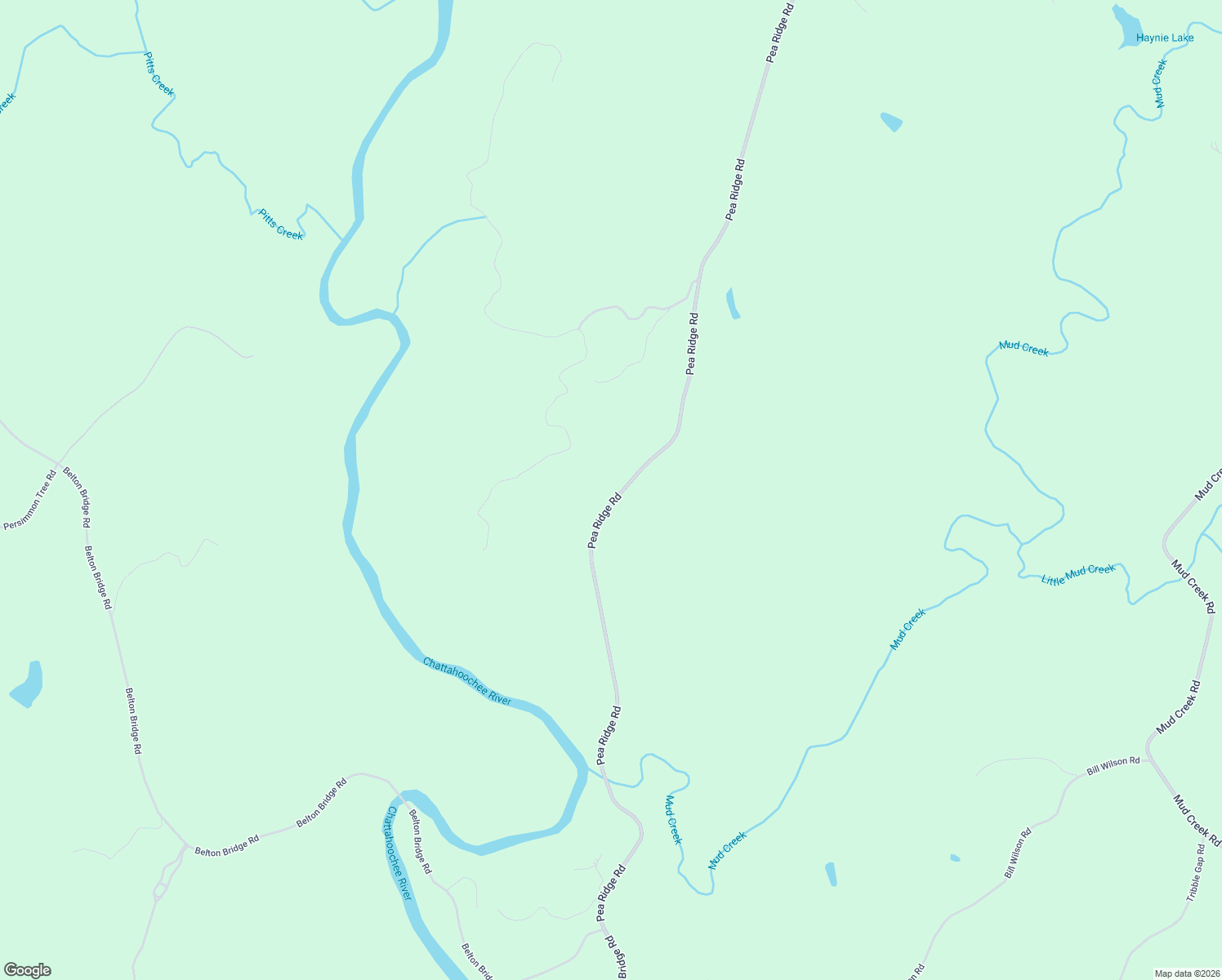 map of restaurants, bars, coffee shops, grocery stores, and more near 7935 Pea Ridge Road in Lula