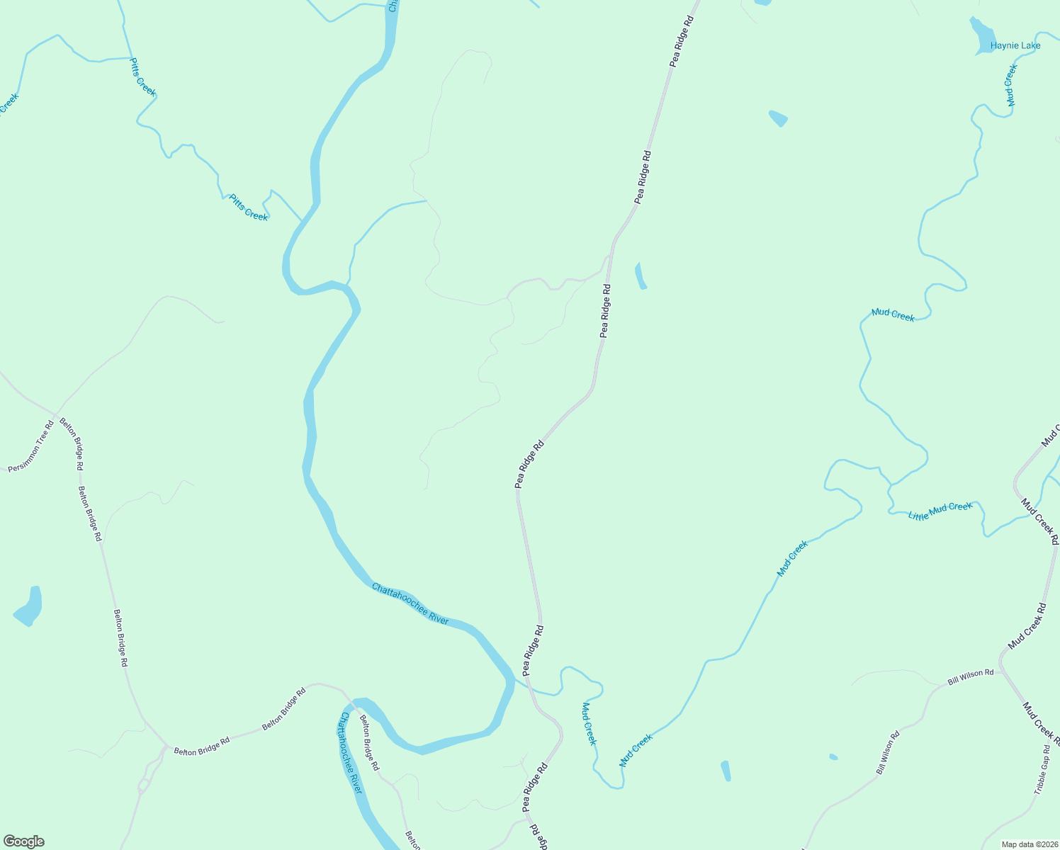 map of restaurants, bars, coffee shops, grocery stores, and more near 7935 Pea Ridge Road in Lula