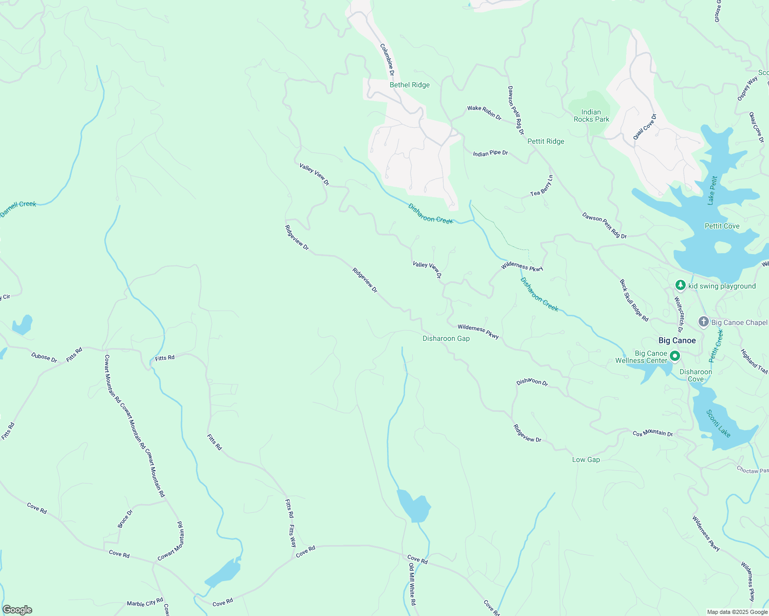 map of restaurants, bars, coffee shops, grocery stores, and more near 1371 Ridgeview Drive in Jasper