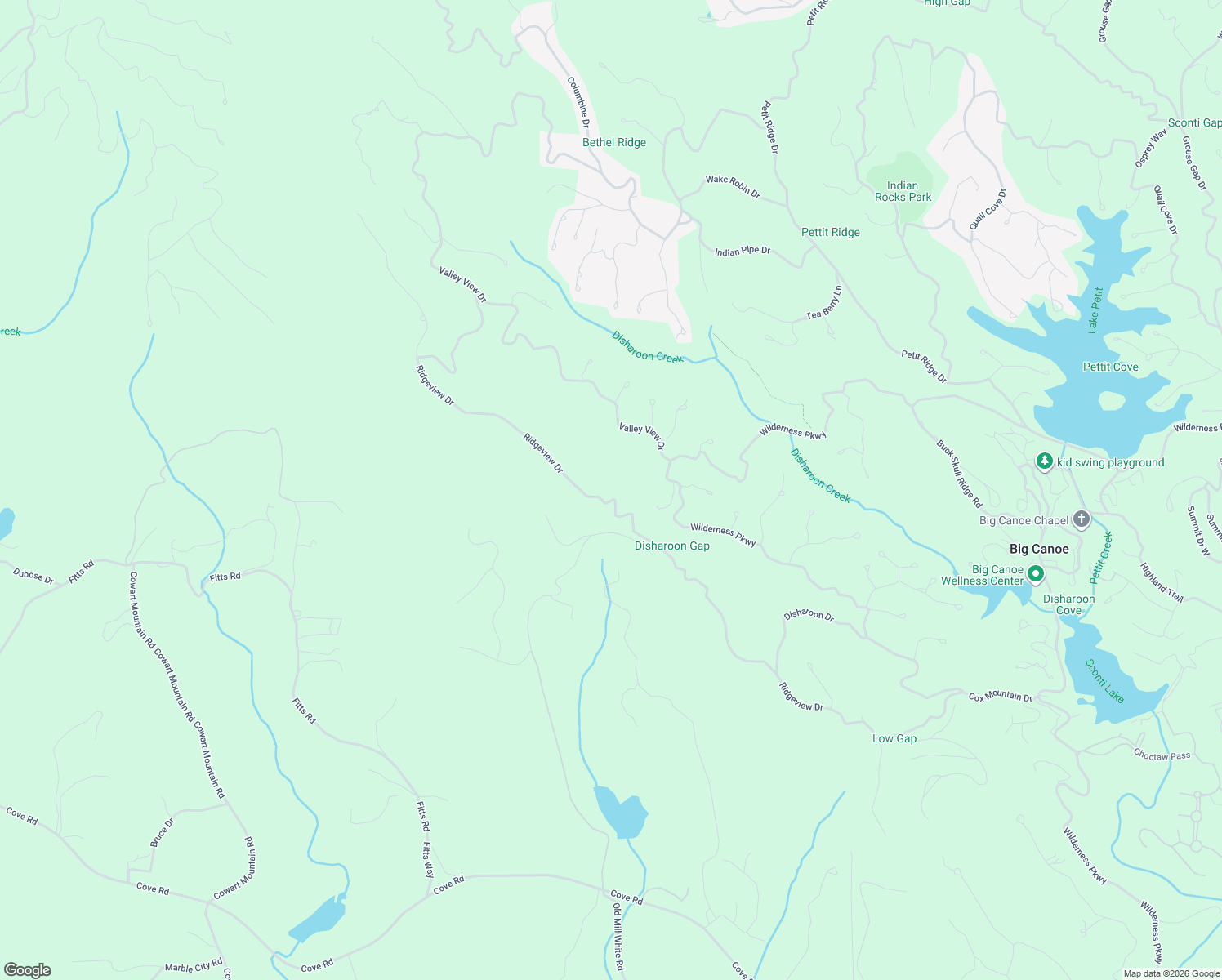 map of restaurants, bars, coffee shops, grocery stores, and more near 1274 Ridgeview Drive in Jasper