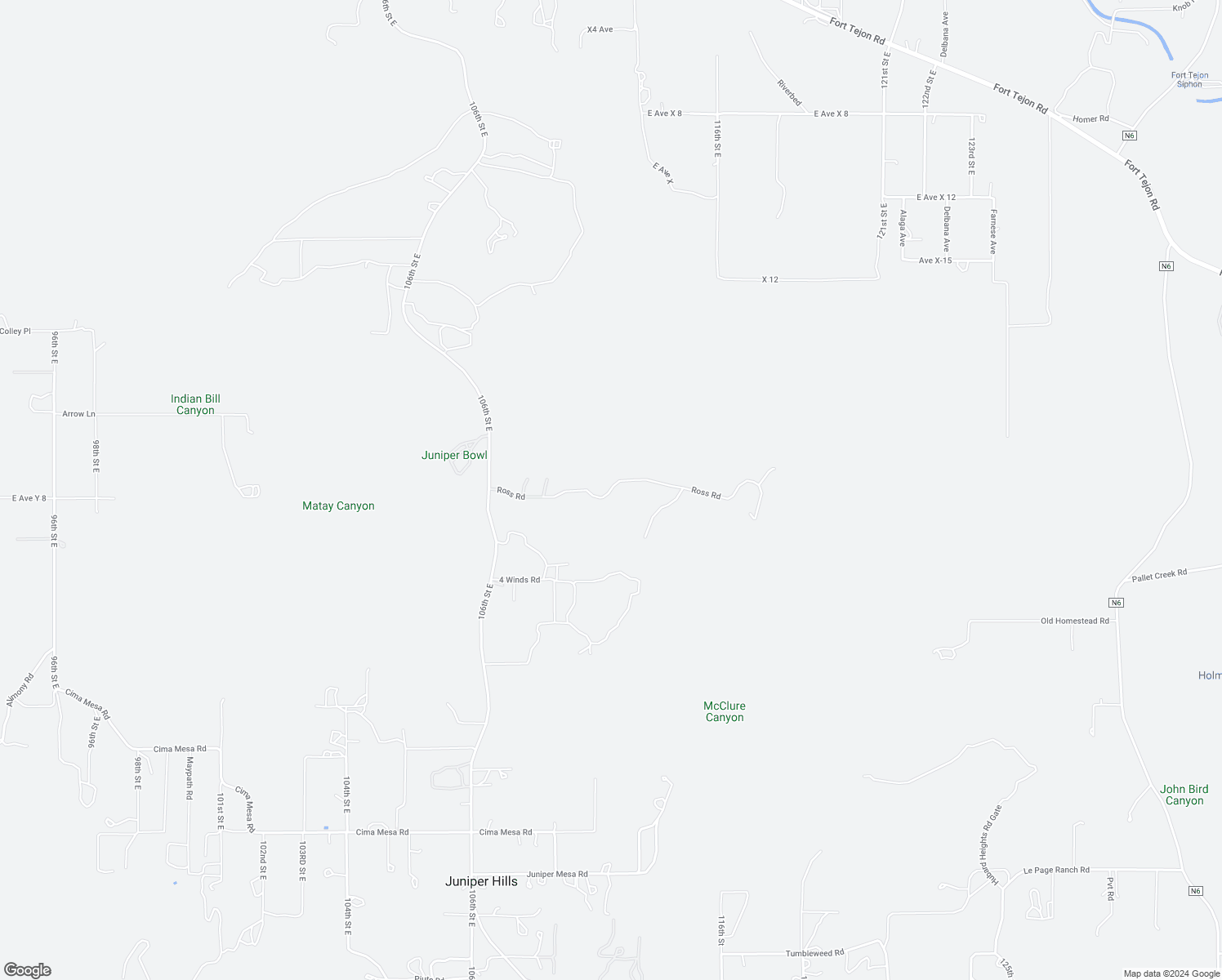 map of restaurants, bars, coffee shops, grocery stores, and more near Ross Road in Los Angeles County