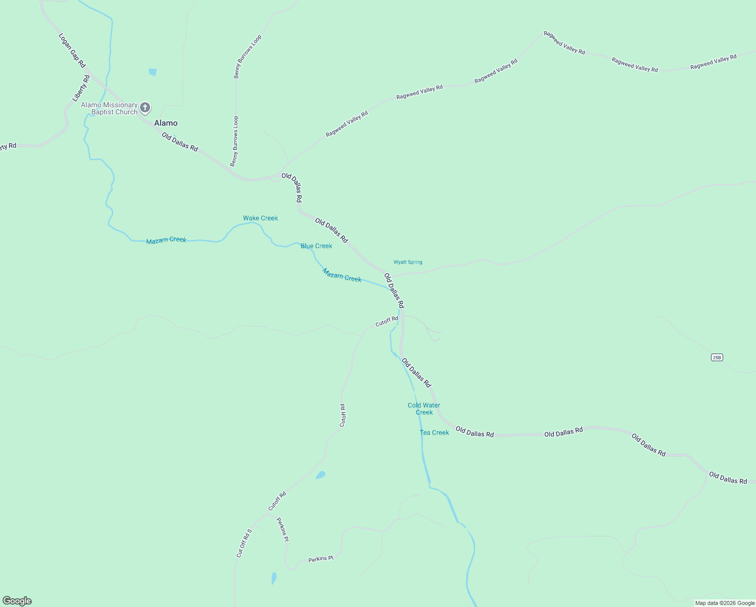 map of restaurants, bars, coffee shops, grocery stores, and more near in Alamo